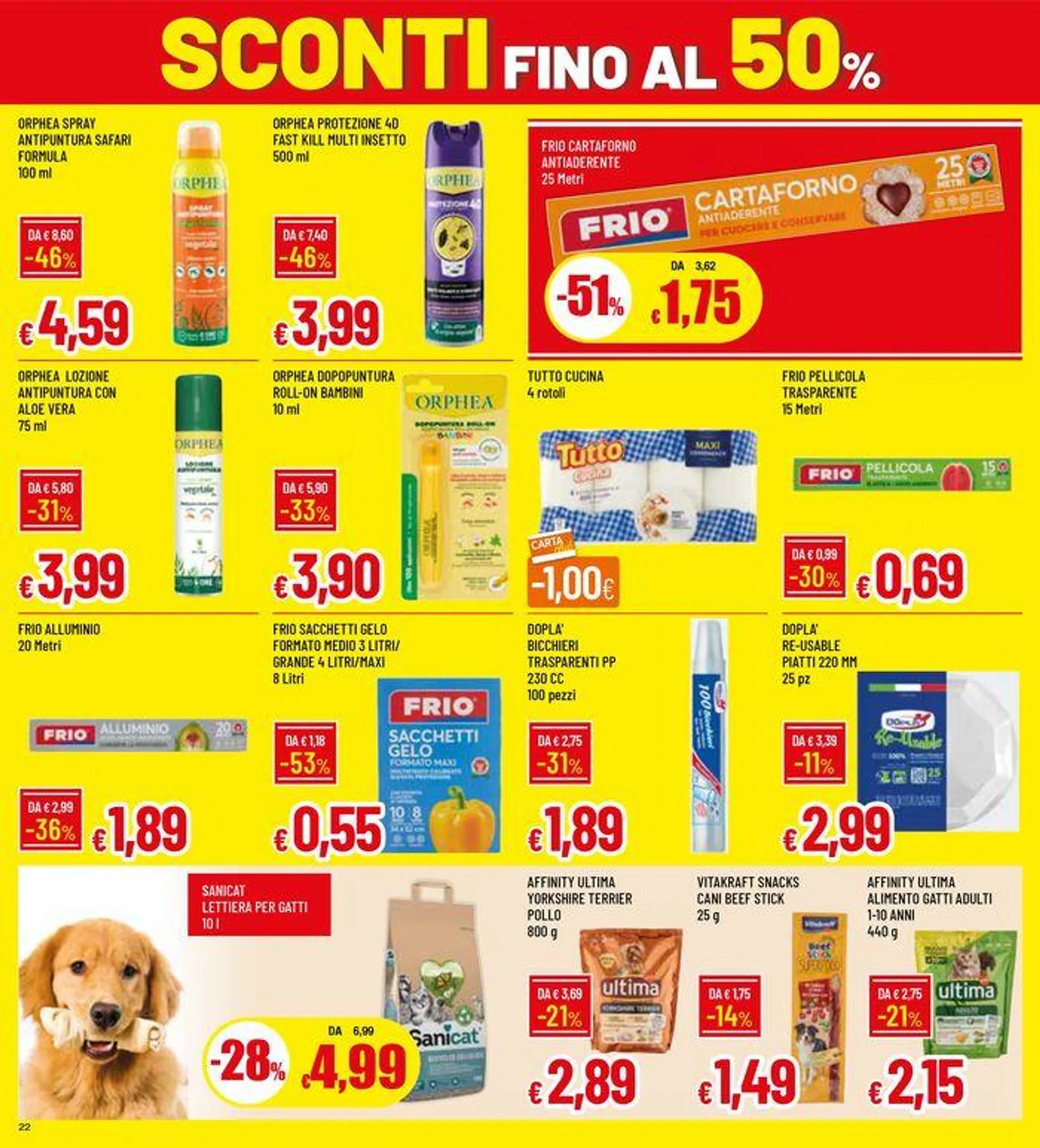 SCONTI fino al 50% - 22