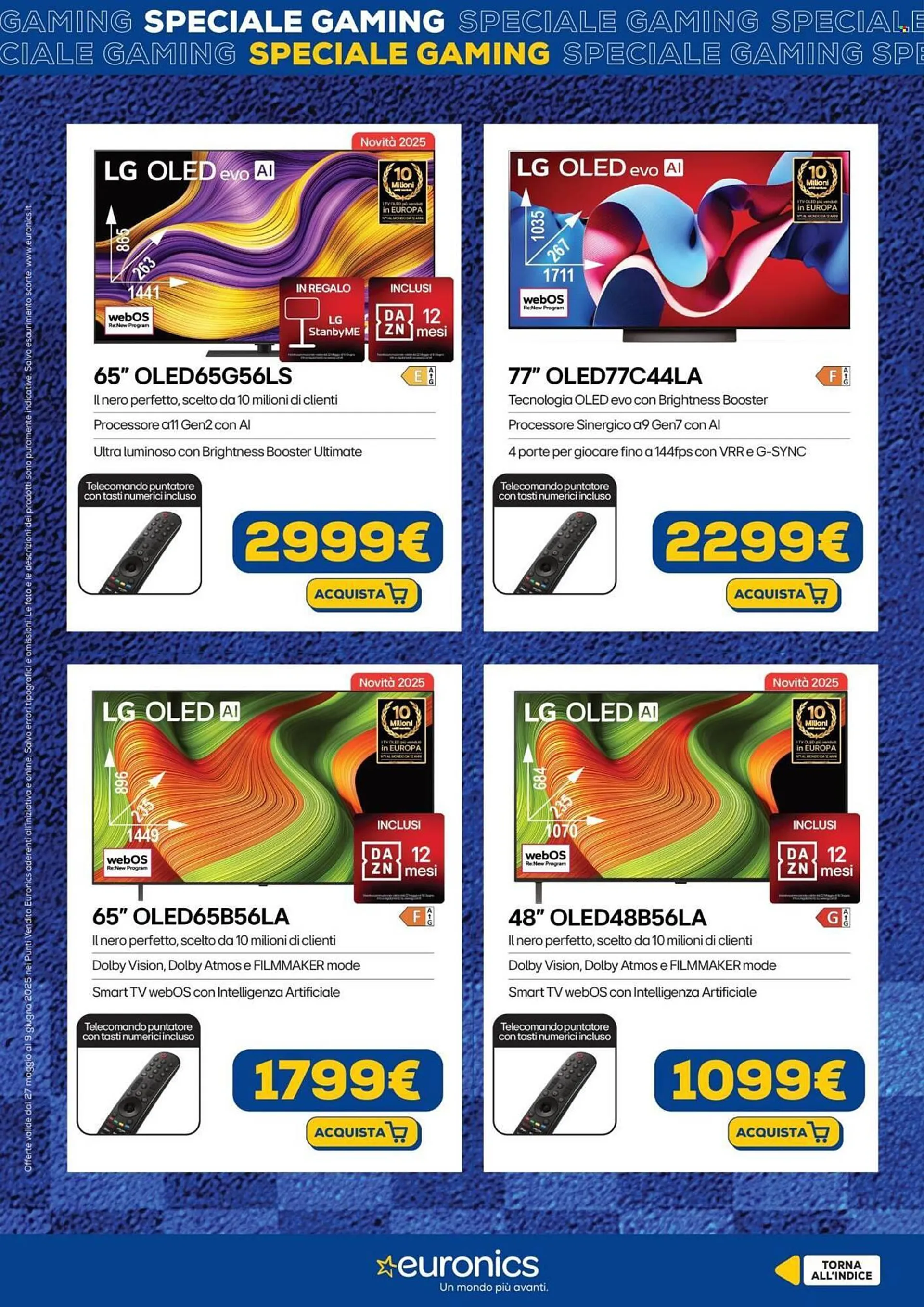 Volantino Euronics da 27 maggio a 9 giugno di 2025 - Pagina del volantino 13