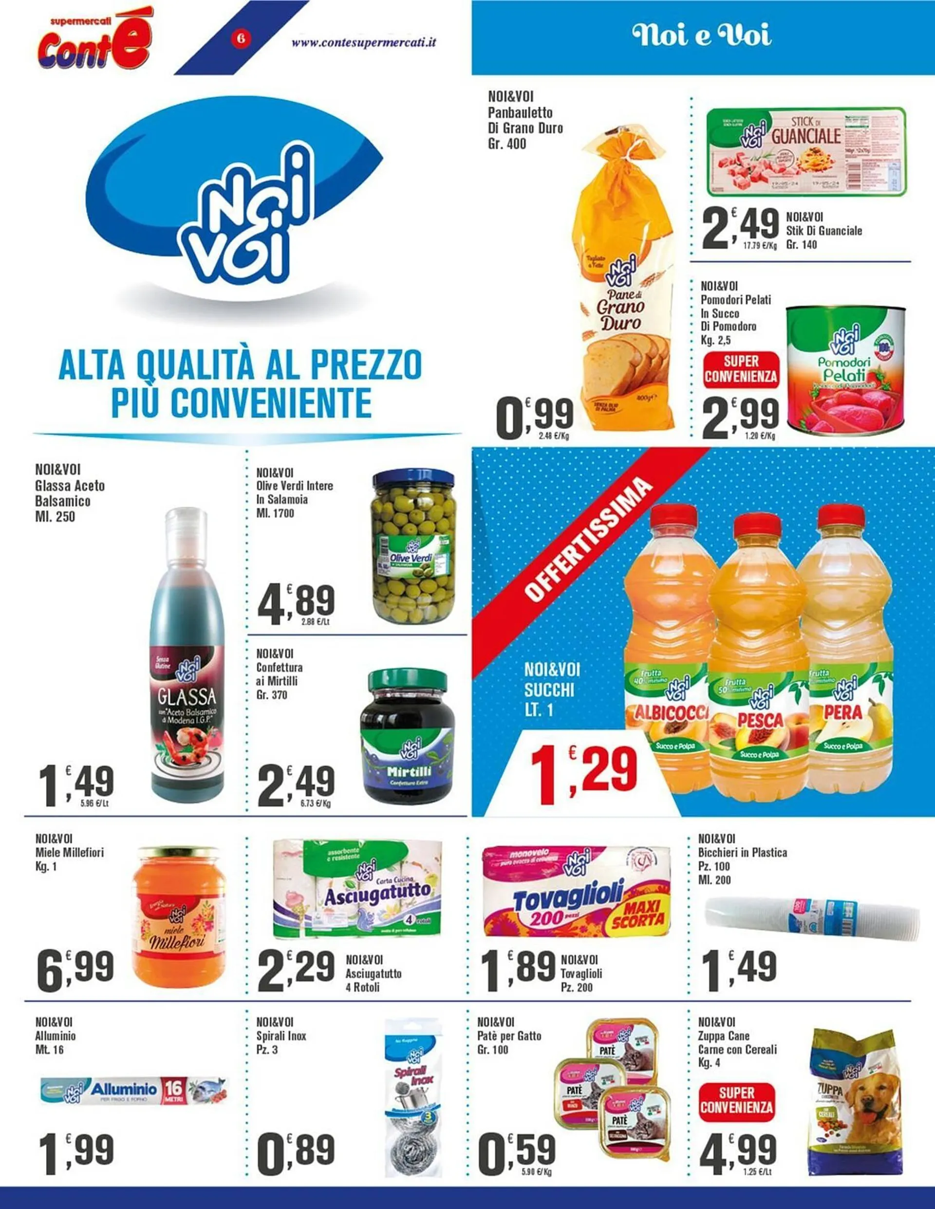 Volantino Conté Supermercati da 29 maggio a 8 giugno di 2025 - Pagina del volantino 6
