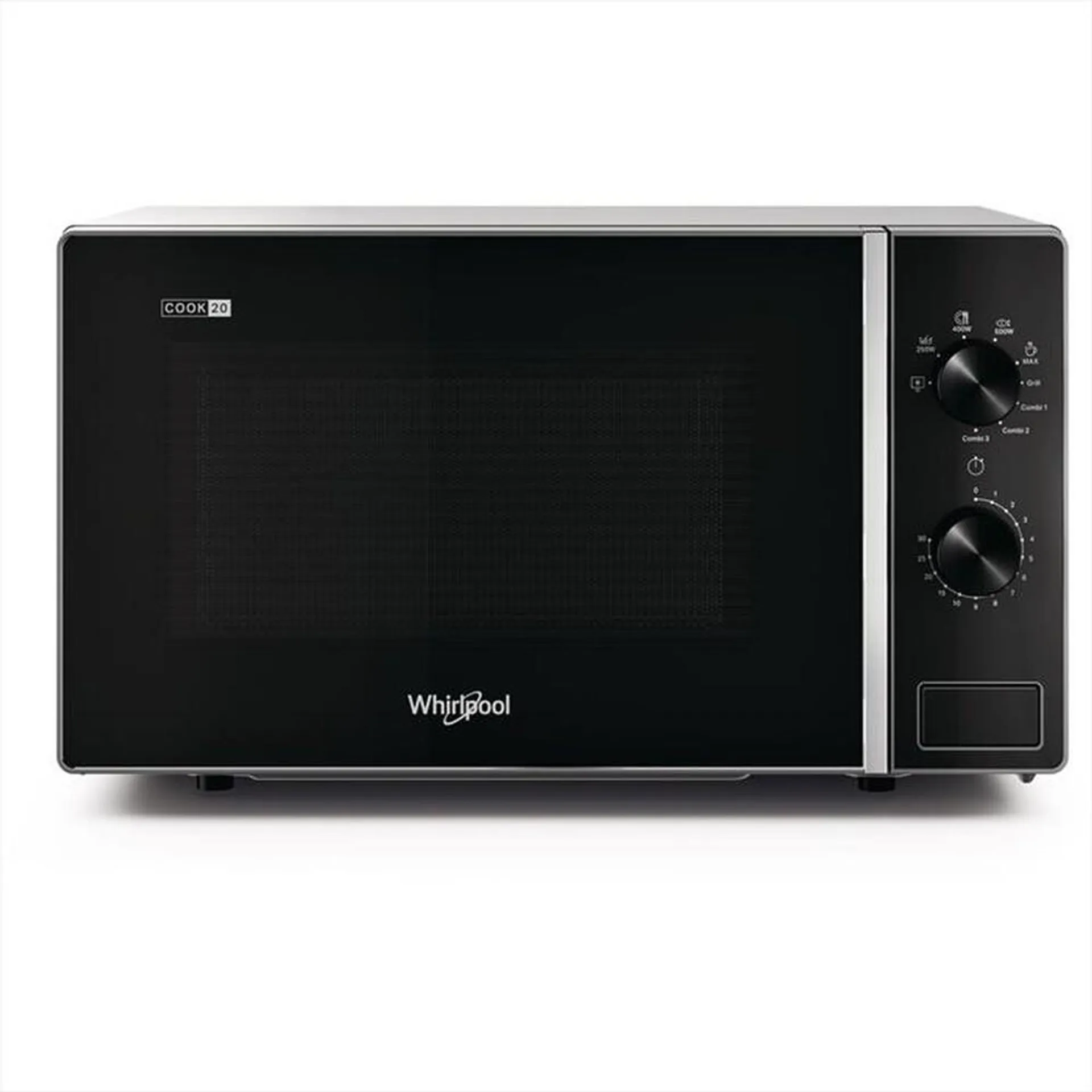 WHIRLPOOL - Forno microonde COOK20 MWP 103 SB-Nero, Argento