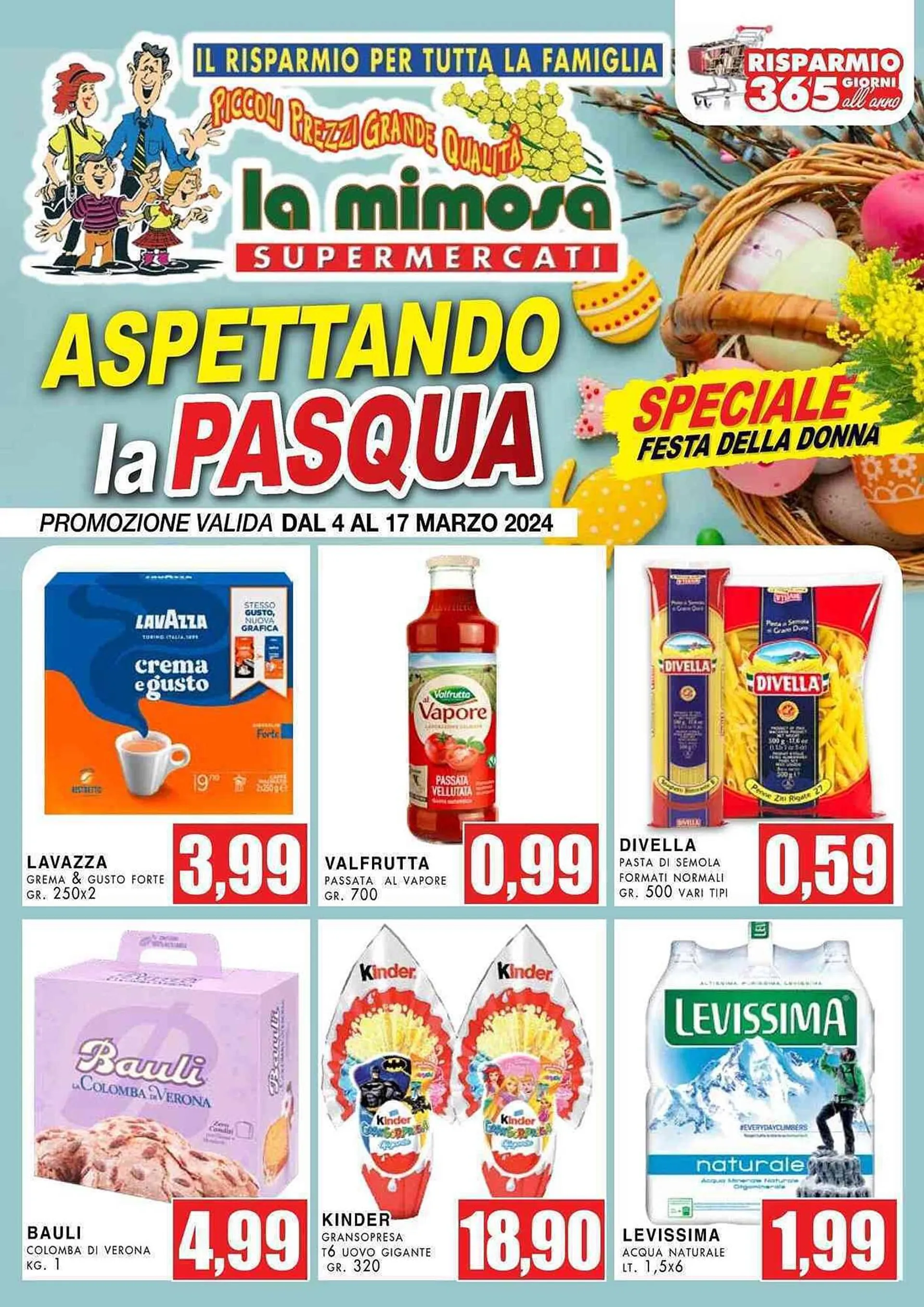 Volantino La Mimosa Supermercati da 4 marzo a 17 marzo di 2024 - Pagina del volantino 