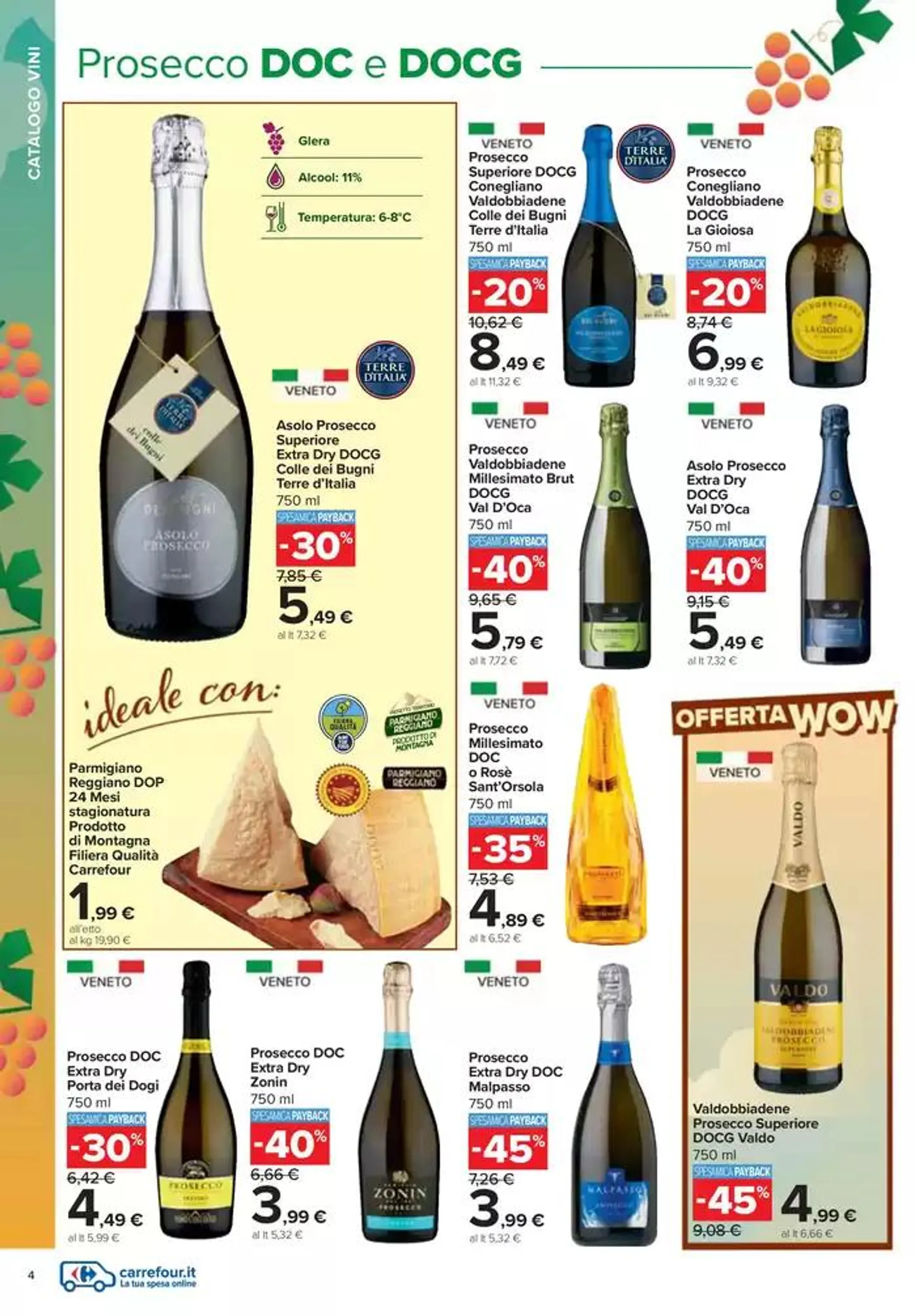 Catalogo vini  da 7 ottobre a 10 novembre di 2024 - Pagina del volantino 4