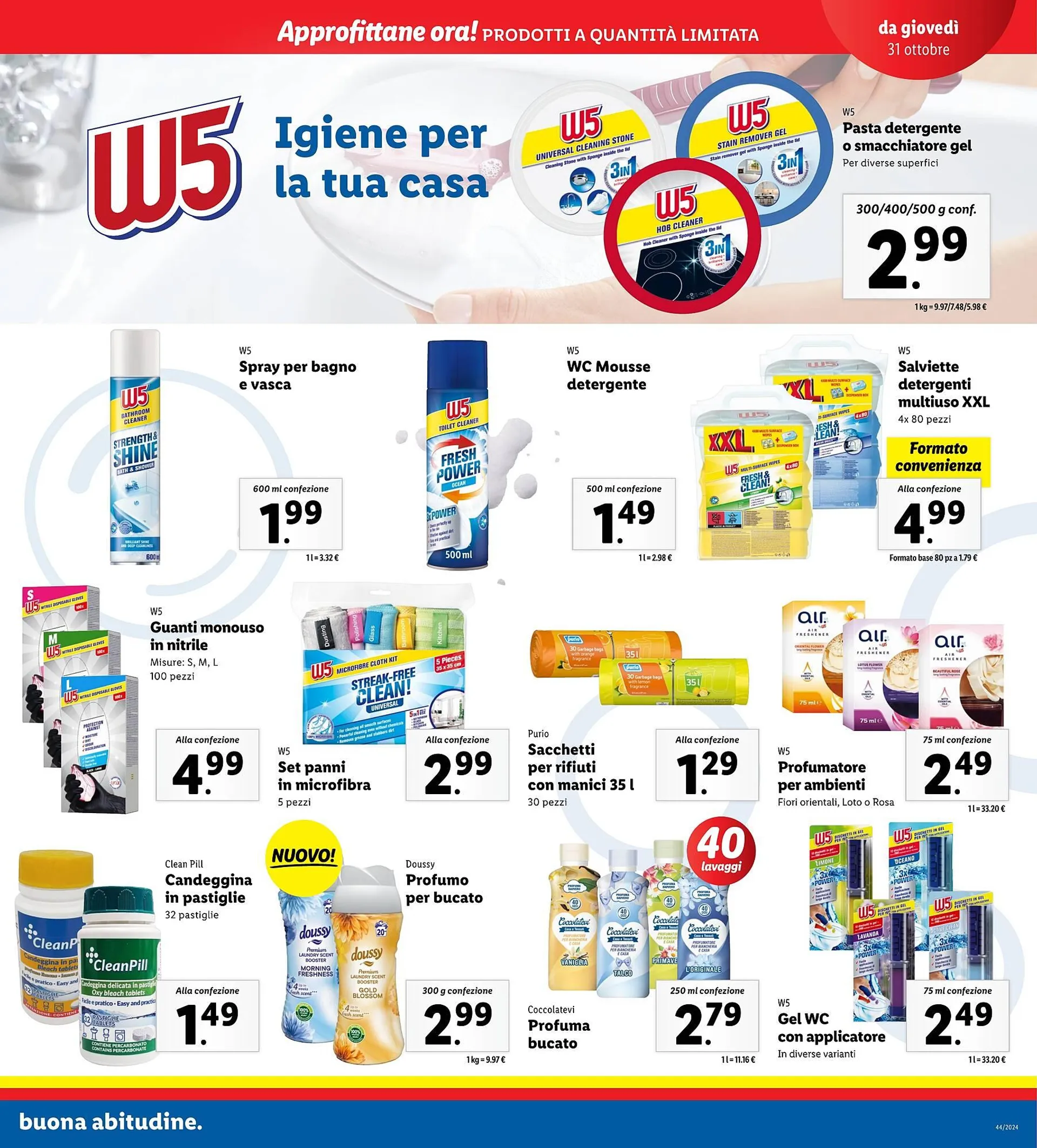 Volantino Lidl da 28 ottobre a 3 novembre di 2024 - Pagina del volantino 23