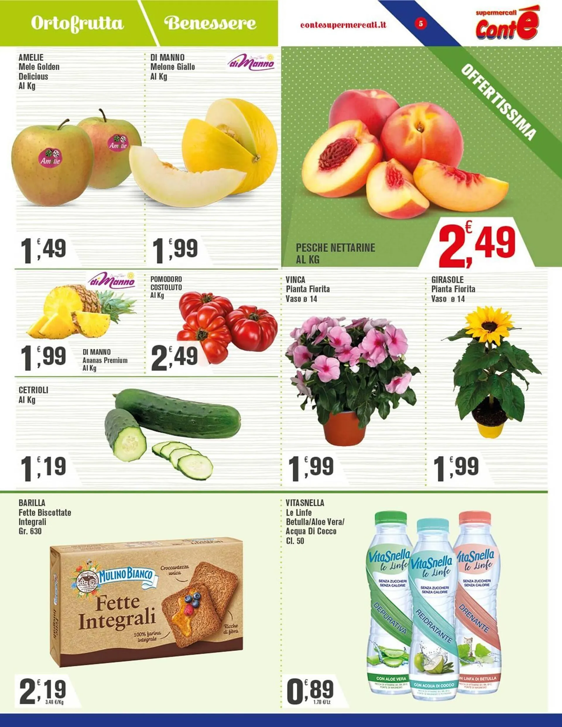 Volantino Conté Supermercati da 29 maggio a 8 giugno di 2025 - Pagina del volantino 5