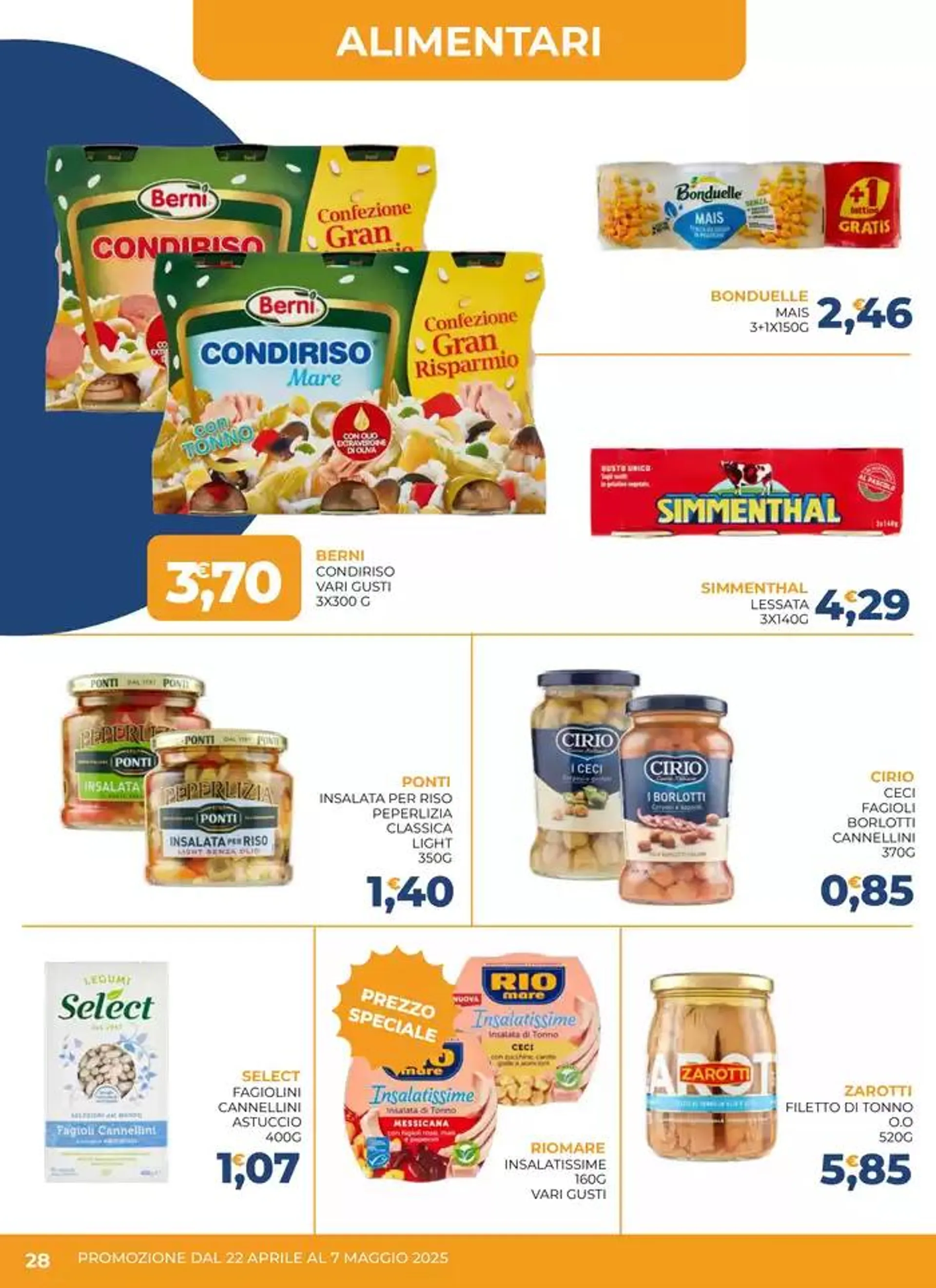 Promozione dal 22 aprile al 7 maggio  da 22 aprile a 7 maggio di 2025 - Pagina del volantino 28