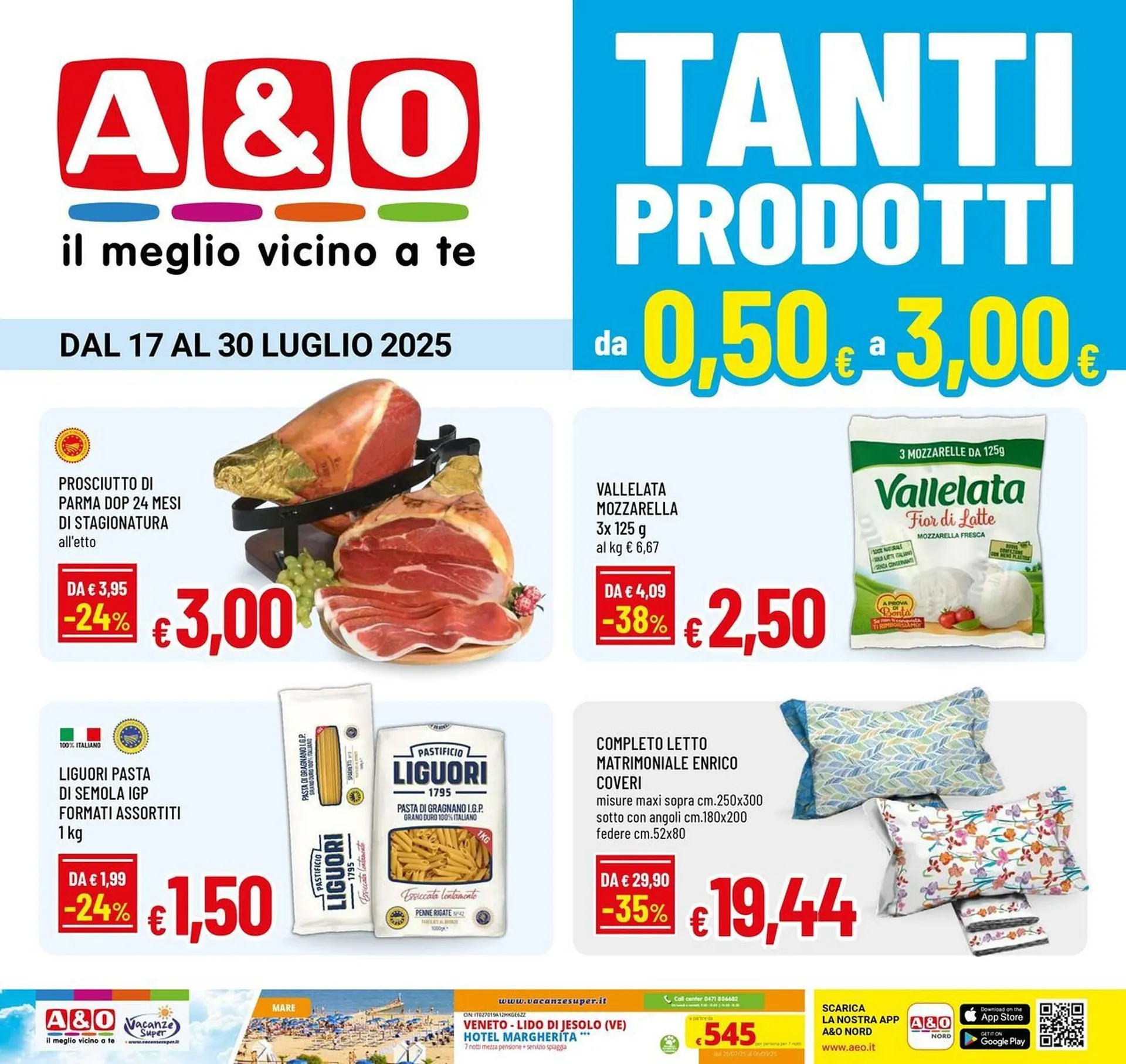 Volantino A&O da 17 luglio a 30 luglio di 2025 - Pagina del volantino 1