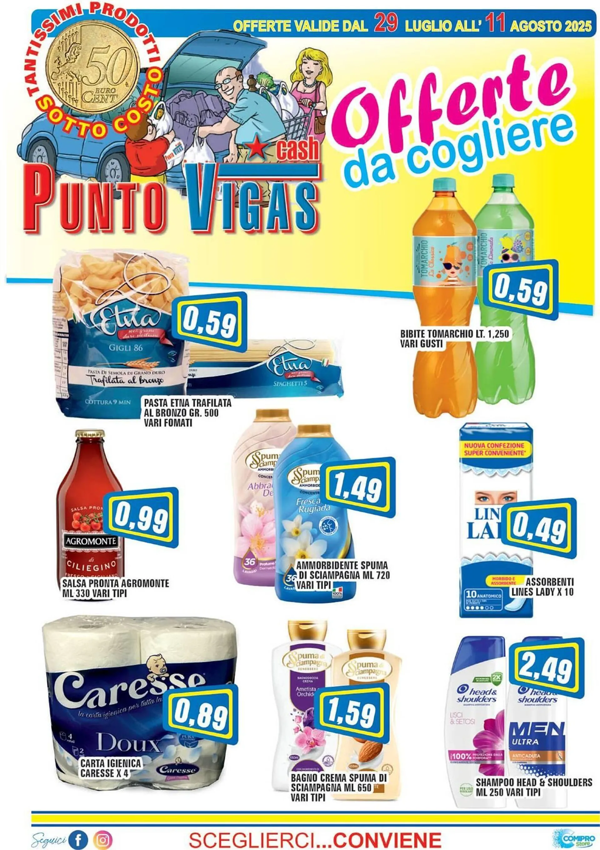 Volantino Punto Vigas da 29 luglio a 11 agosto di 2025 - Pagina del volantino 1