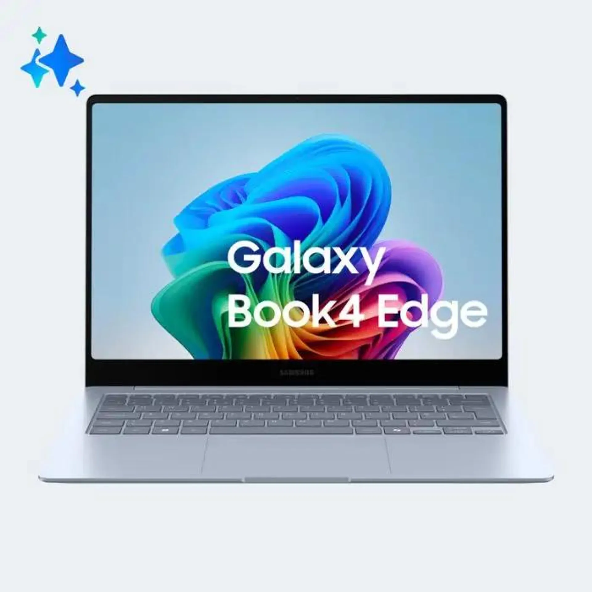 Samsung galaxy book4 edge laptop, elite x, 16gb ram, 512gb ssd, 14" super amoled, windows 11 home, sapphire blue