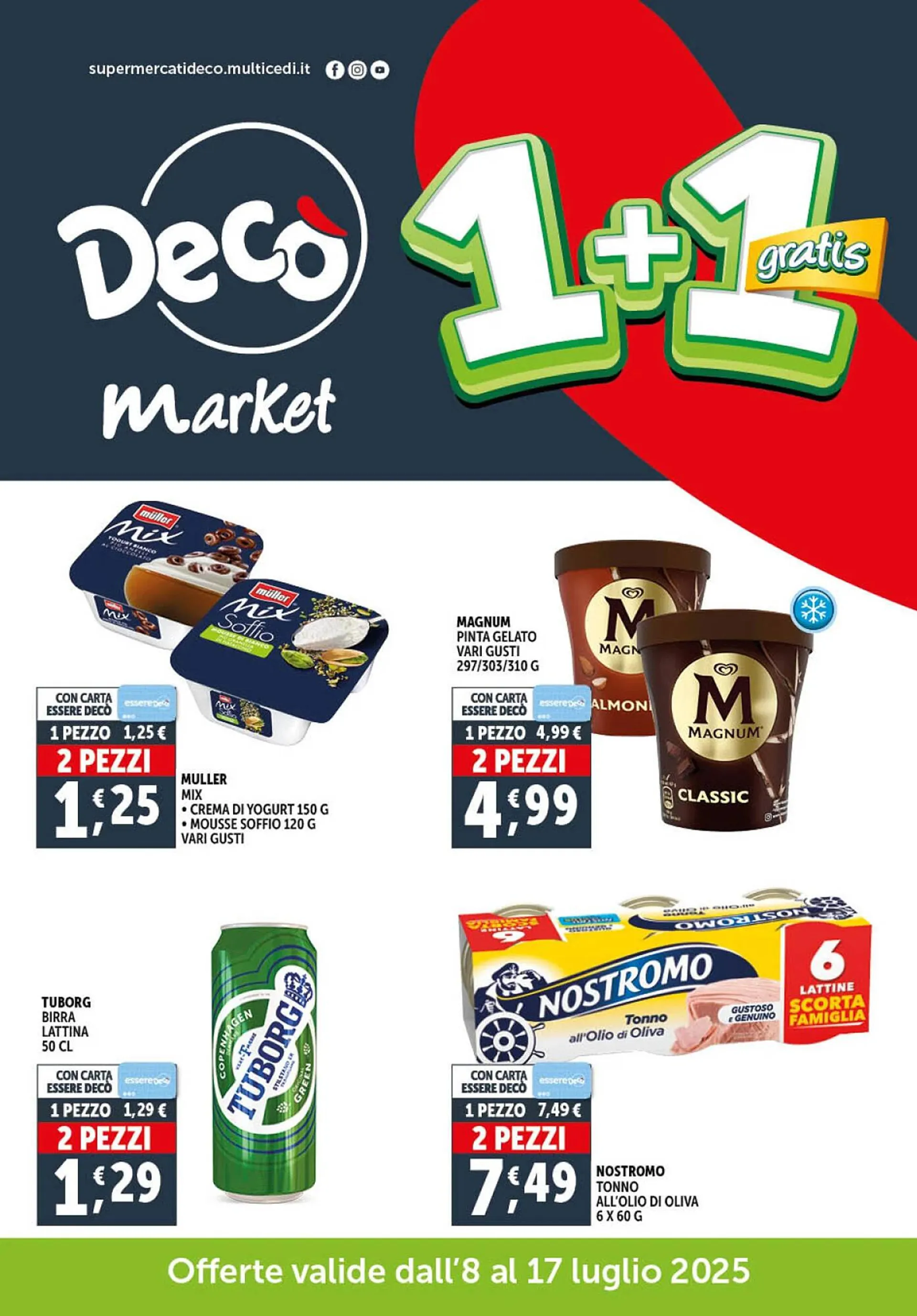 Volantino Deco Market da 8 luglio a 17 luglio di 2025 - Pagina del volantino 1