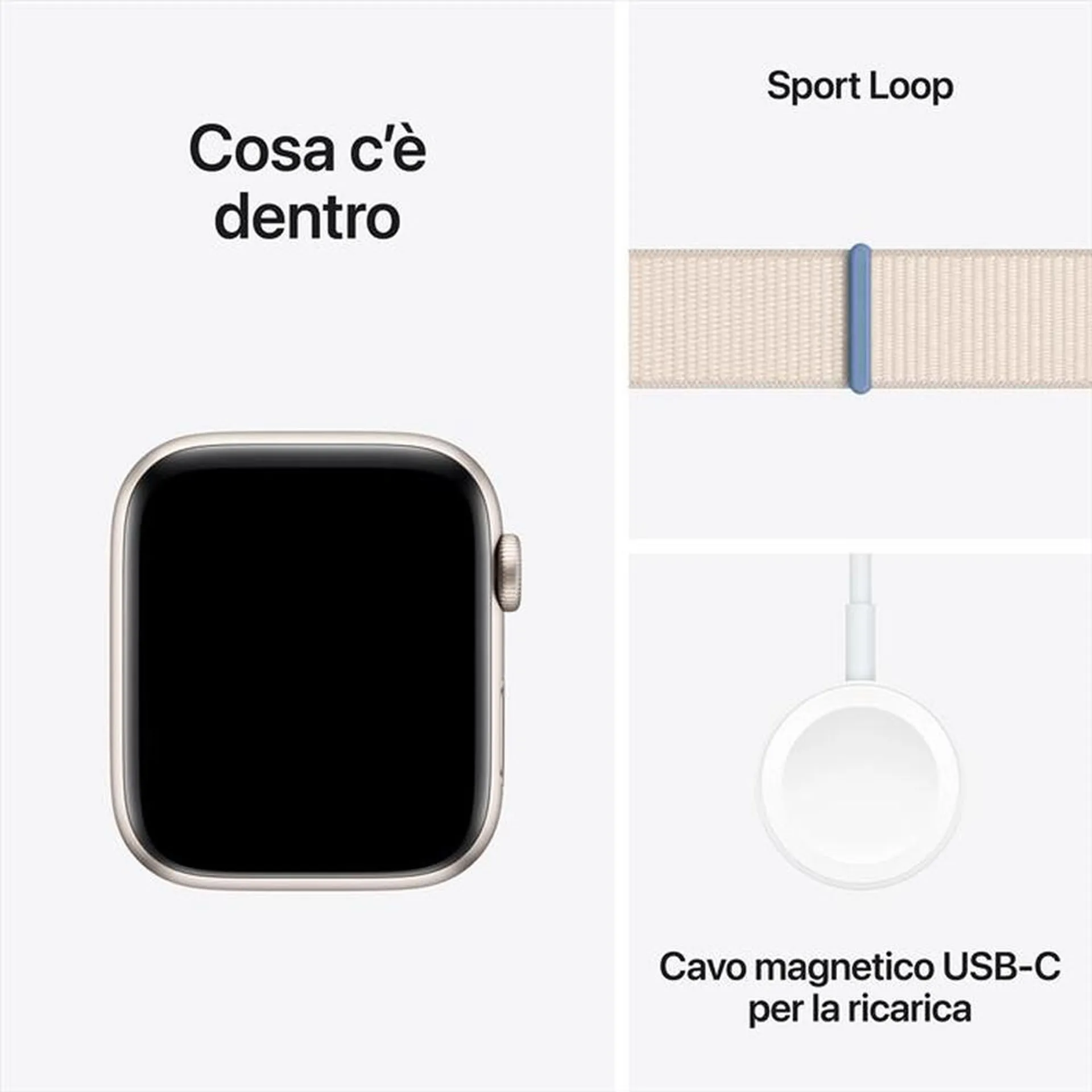 APPLE - Watch SE GPS Cassa 44mm-Galassia