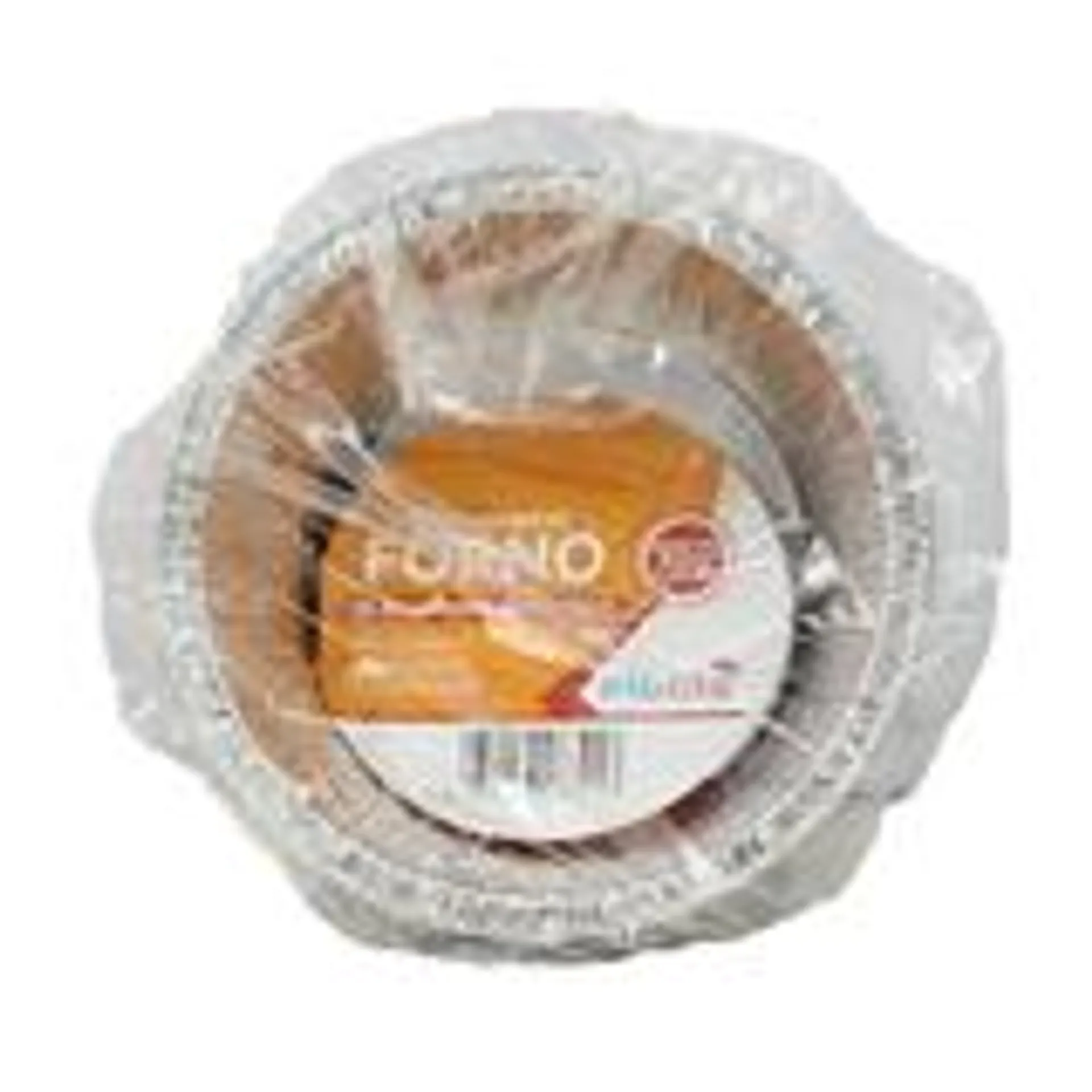 PIUME CONTENITORE IN ALLUMINIO CREME CARAMEL 10 PZ