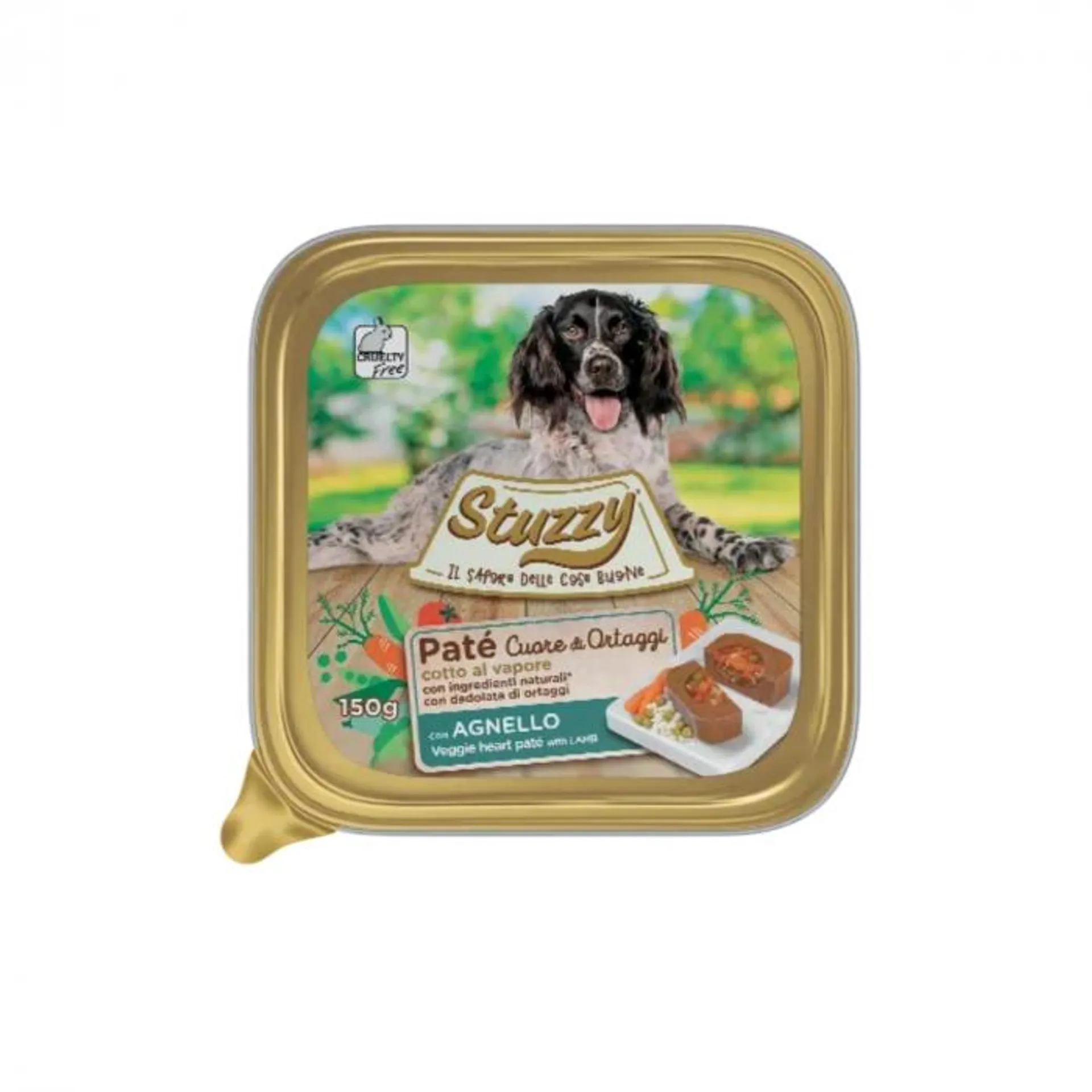 Stuzzy Dog Veggie paté per cani vaschetta 150g