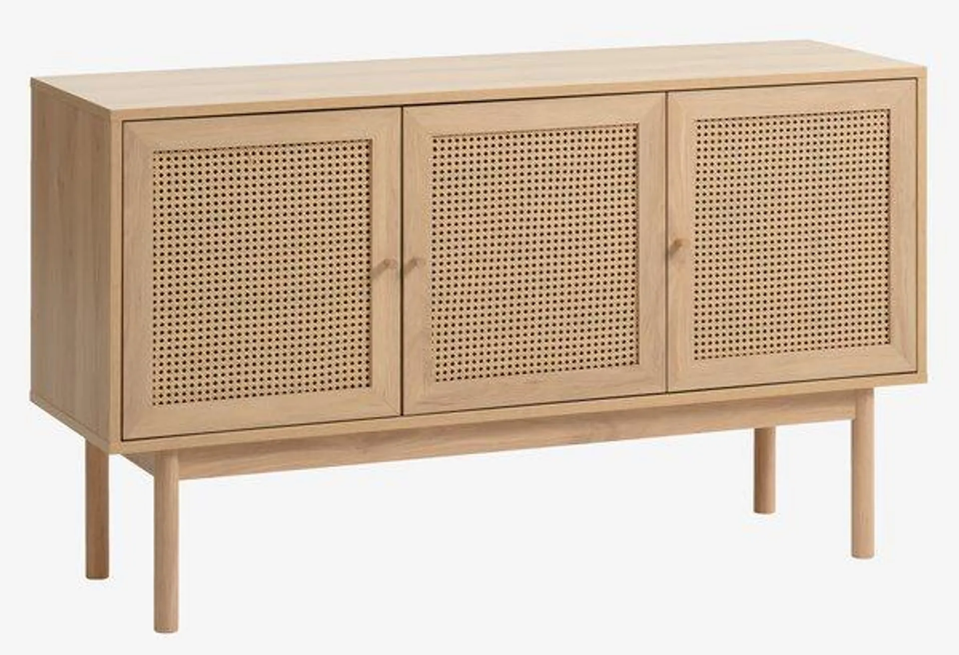 Credenza HALMSTAD 3 ante poly/color rovere