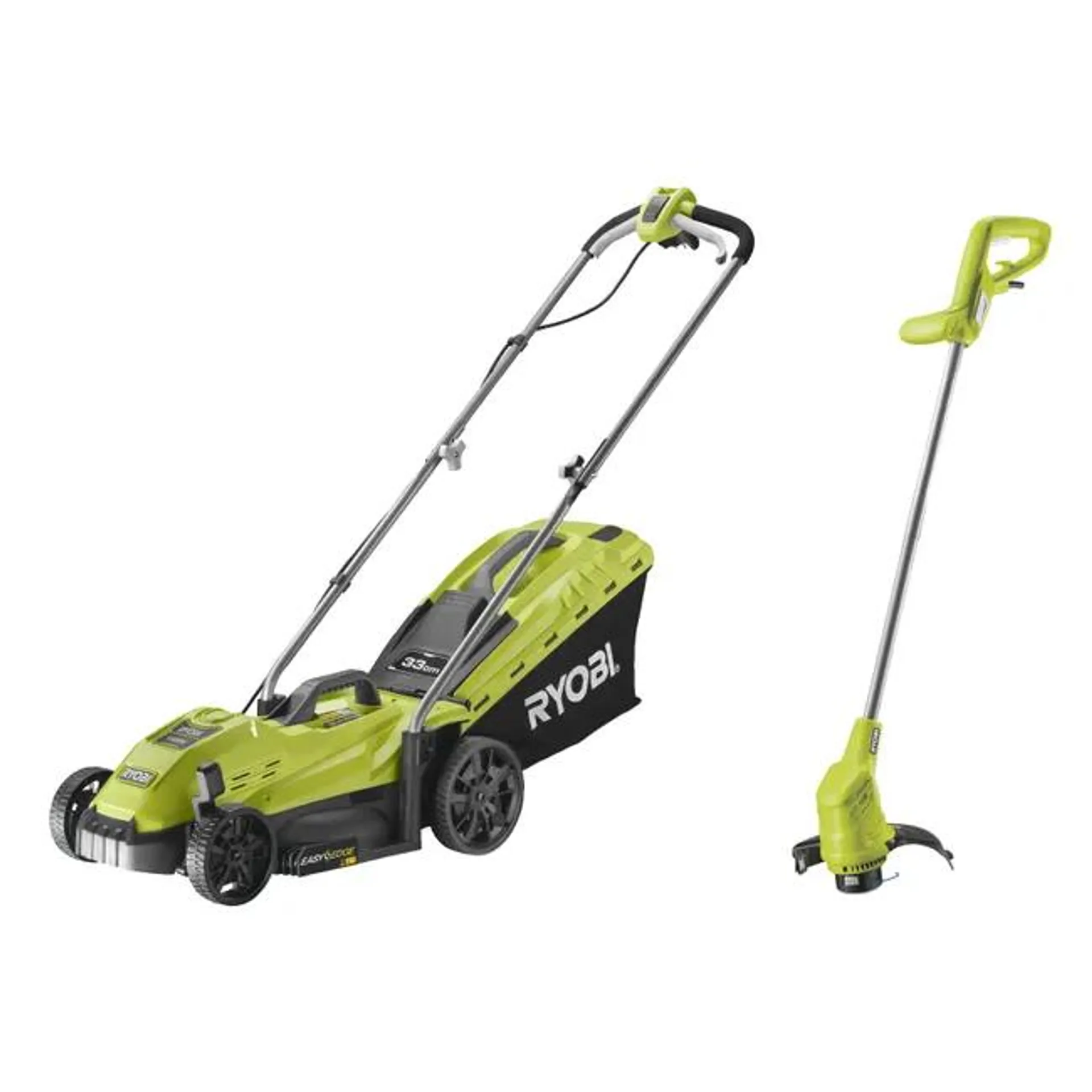 Tagliaerba elettrico RYOBI + tagliabordi 1300 W L 33 cm