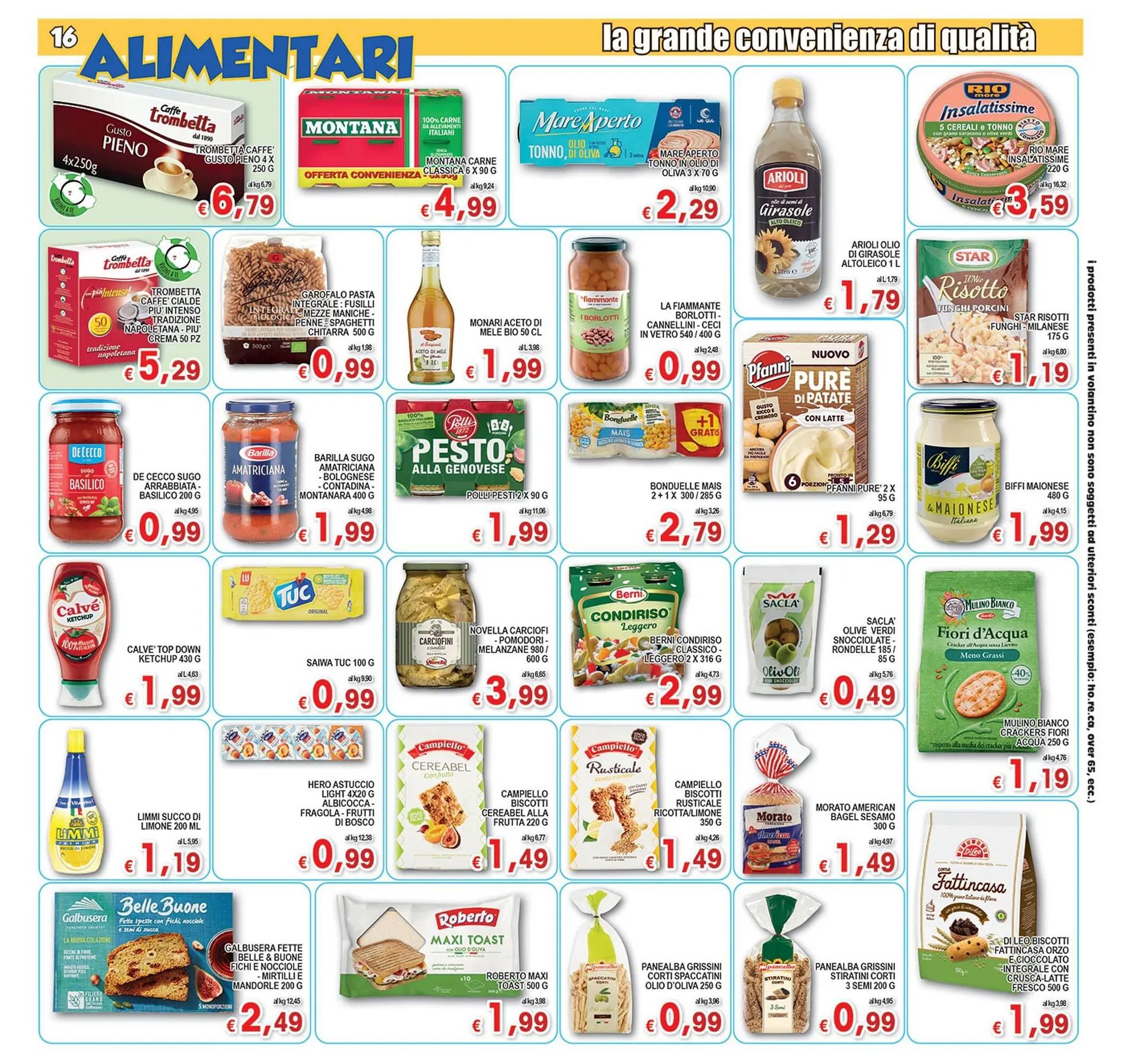 Volantino Top Supermercati da 27 aprile a 7 maggio di 2024 - Pagina del volantino 16