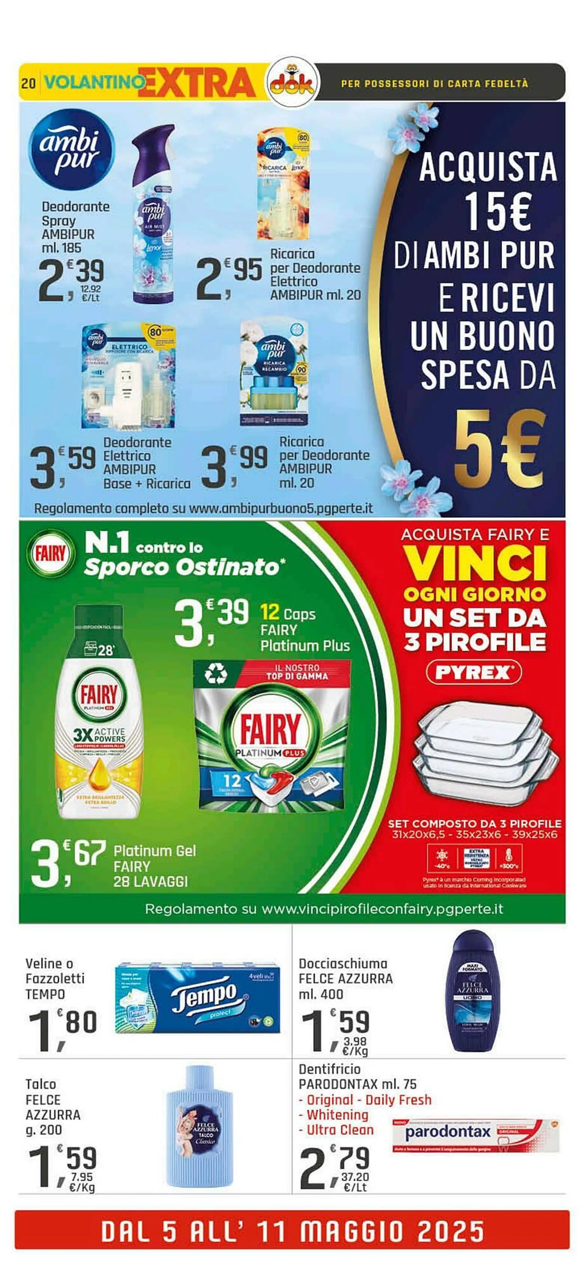 Volantino Supermercati Dok da 5 maggio a 11 maggio di 2025 - Pagina del volantino 20