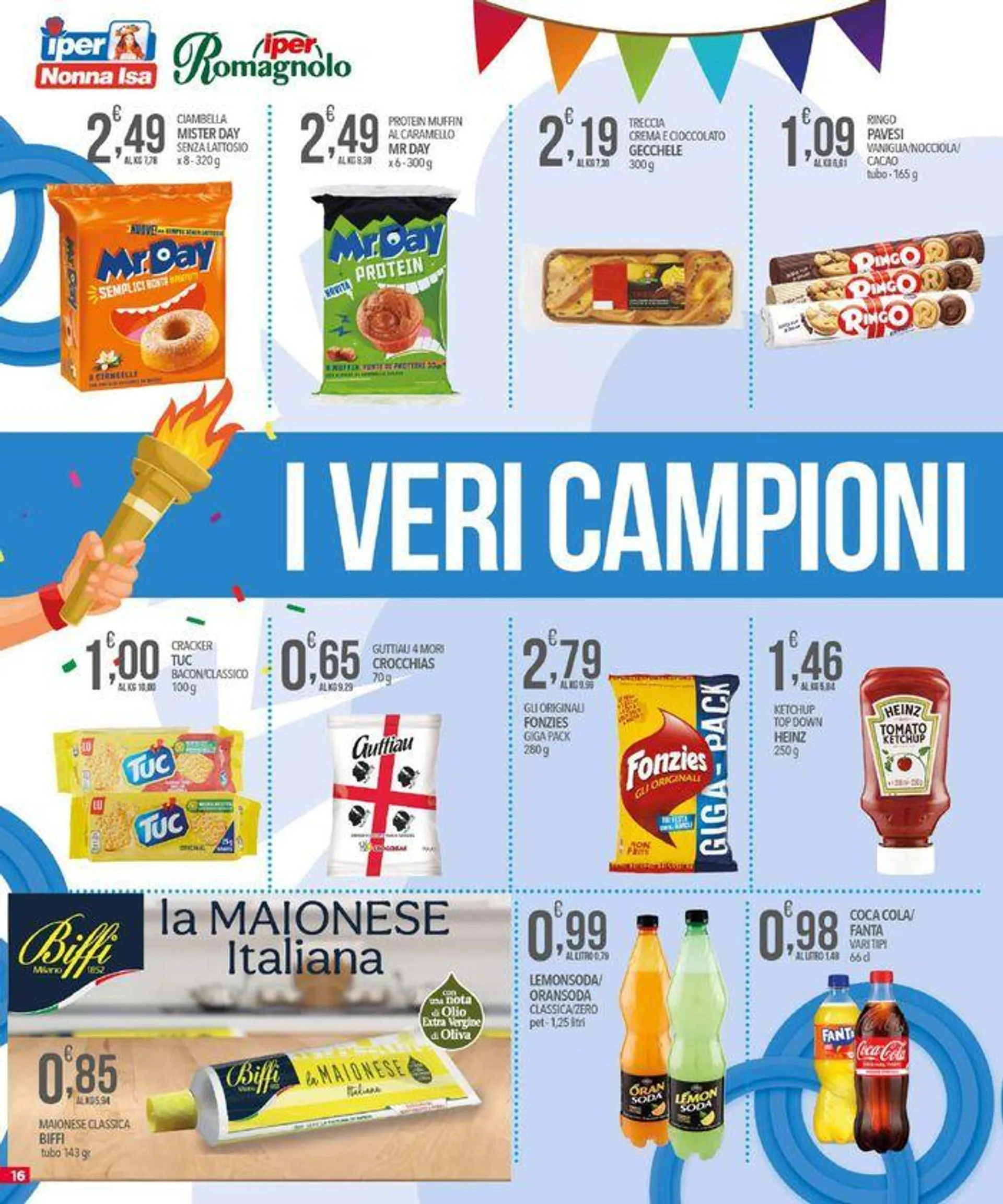 I campioni della spesa  da 22 luglio a 30 luglio di 2024 - Pagina del volantino 16