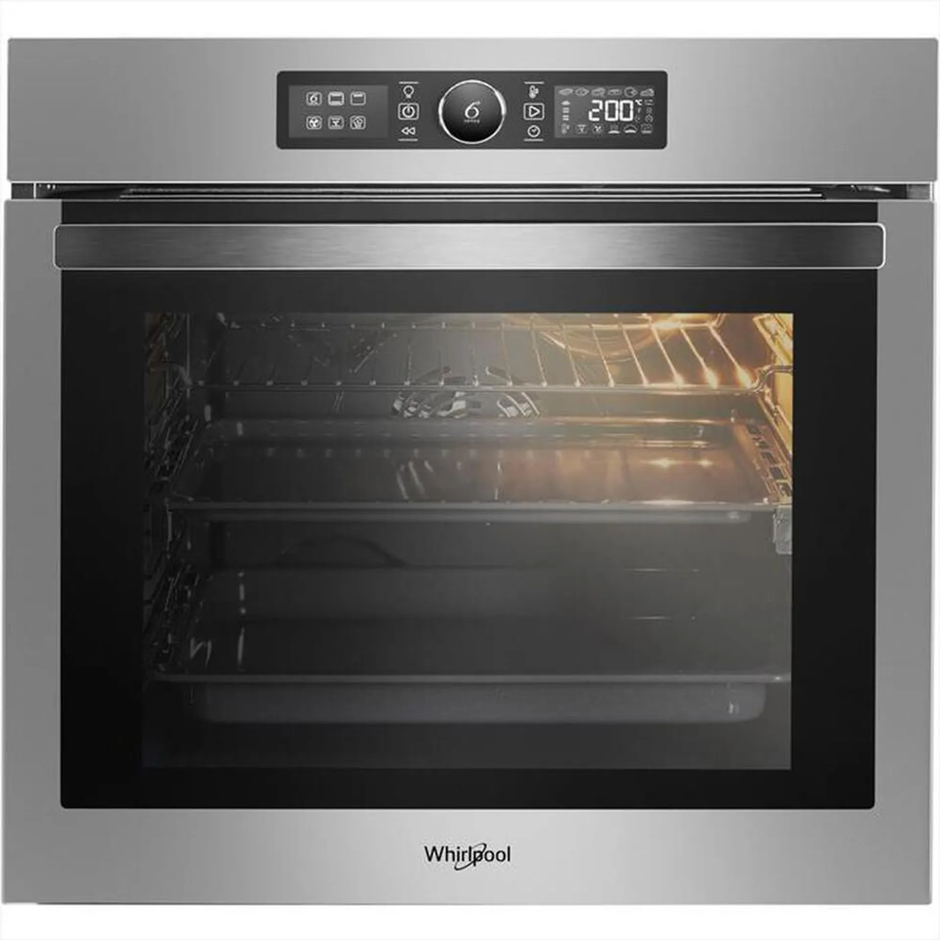 WHIRLPOOL - Forno incasso ABSOLUTE OAKZ9 6200 CS IX Classe A+-Stainless steel