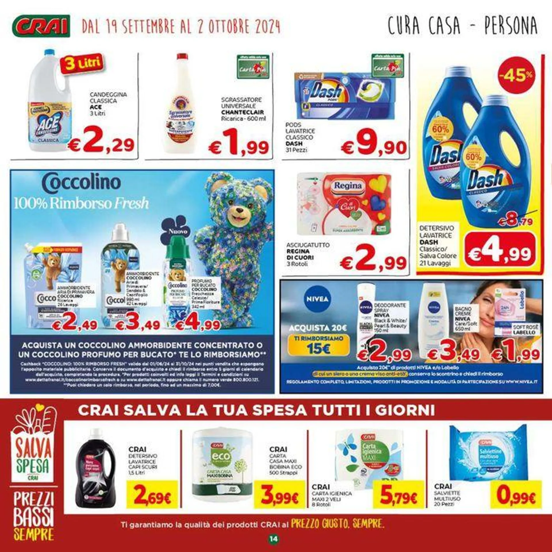 Sconti fino al 50% da 19 settembre a 2 ottobre di 2024 - Pagina del volantino 14