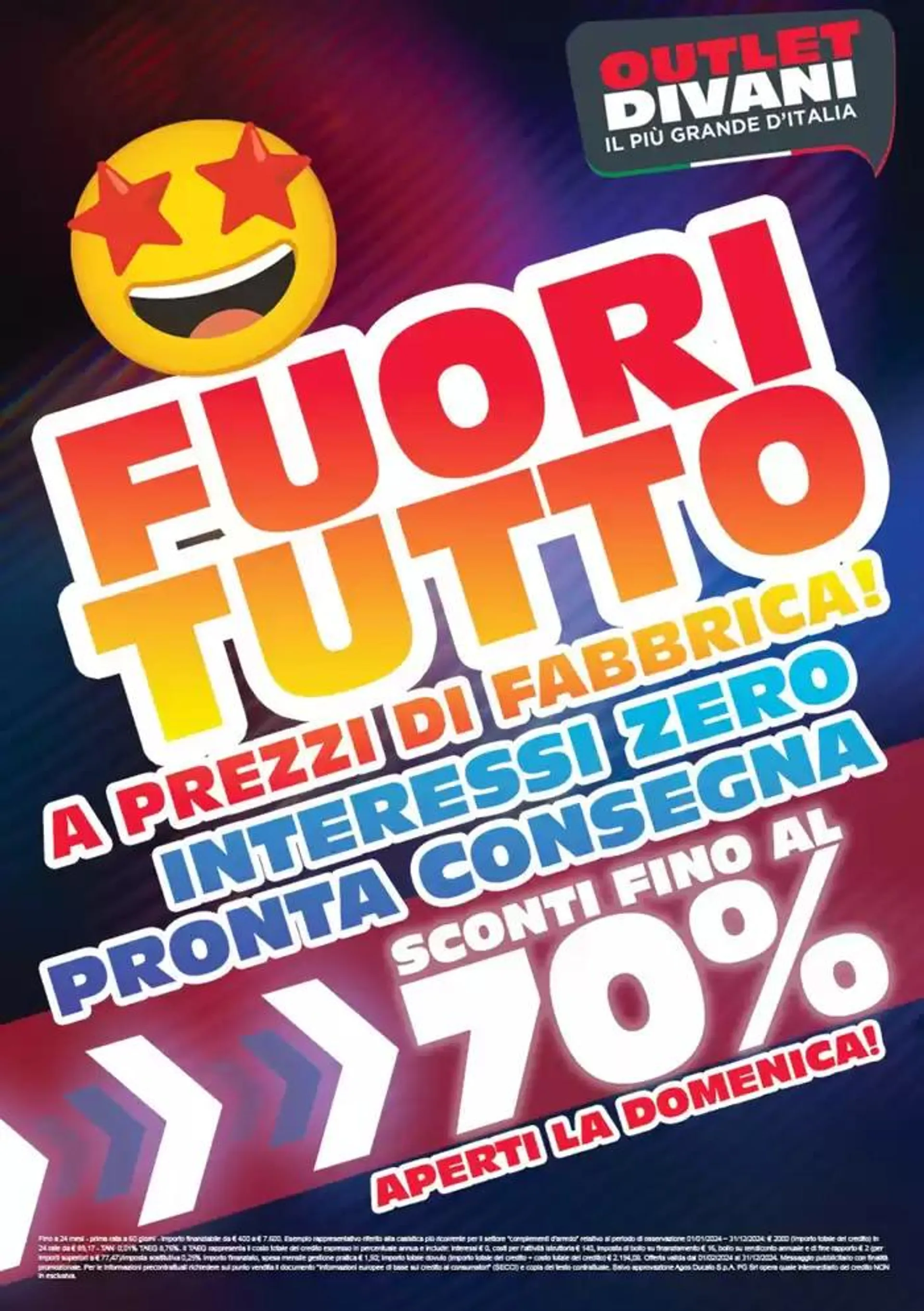 Fuori tutto  da 21 ottobre a 31 ottobre di 2024 - Pagina del volantino 1