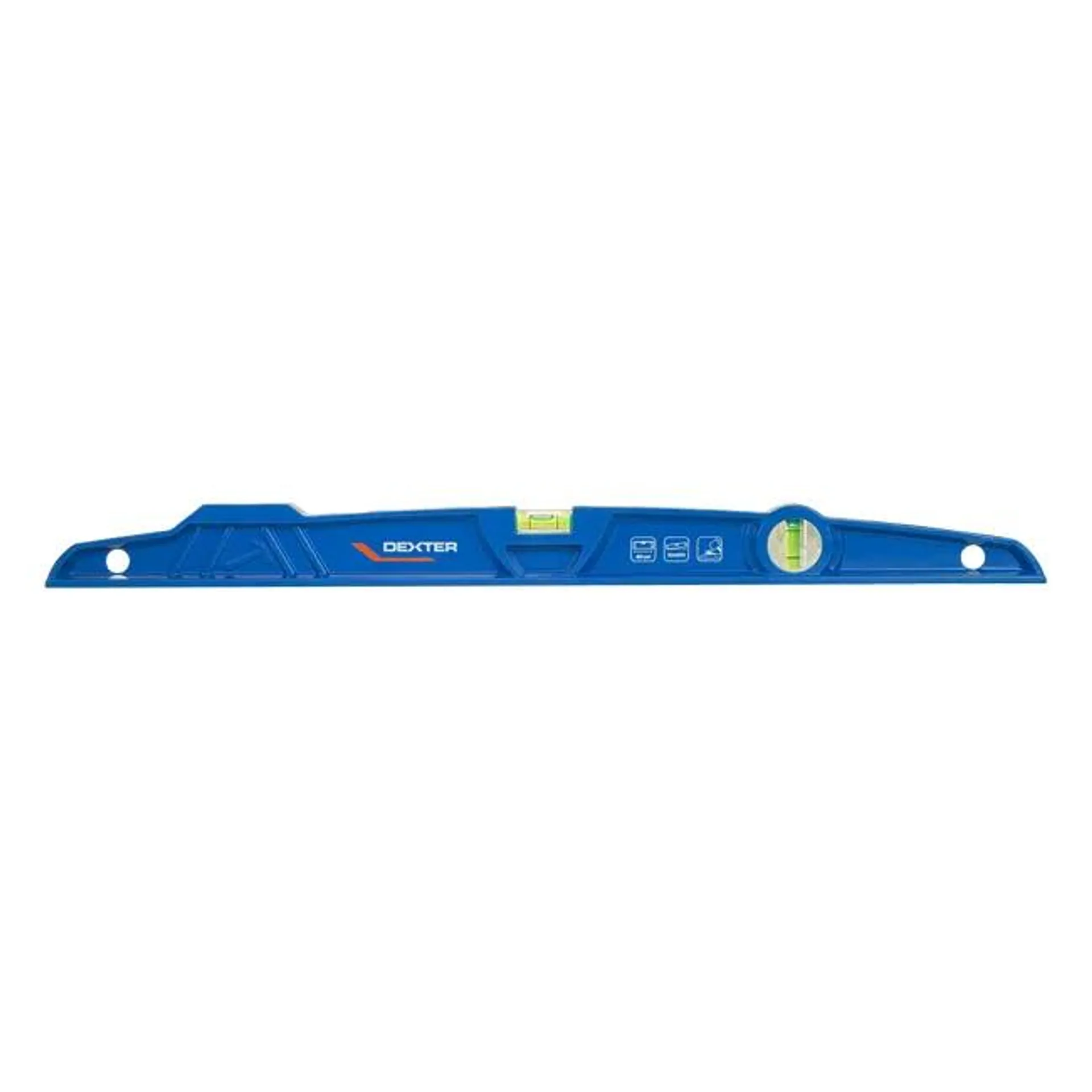 Livella a bolla trapezoidale DEXTER 60 cm 2 fiale