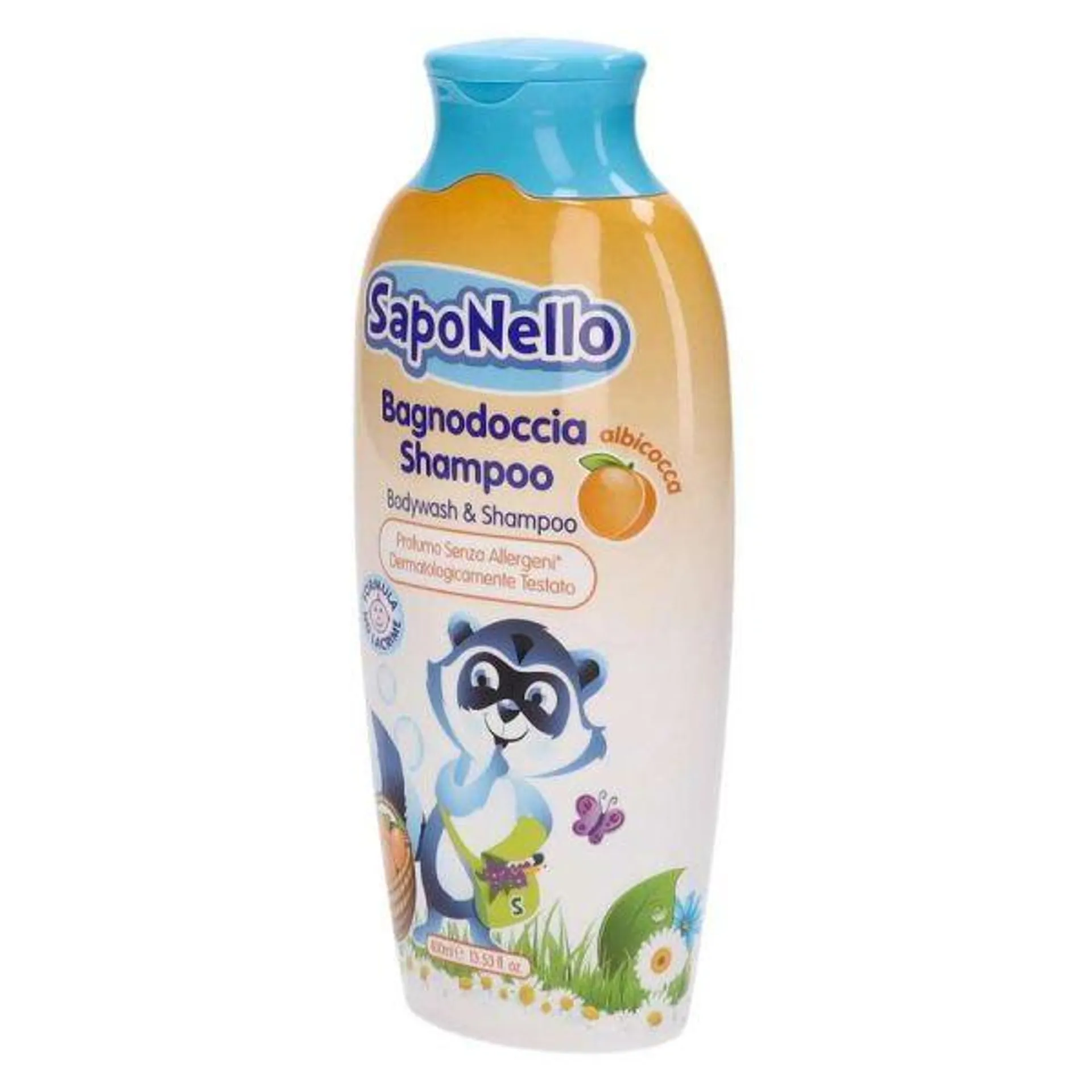 BAGNODOCCIA SHAMPOO SAPONELLO ALBICOCCA