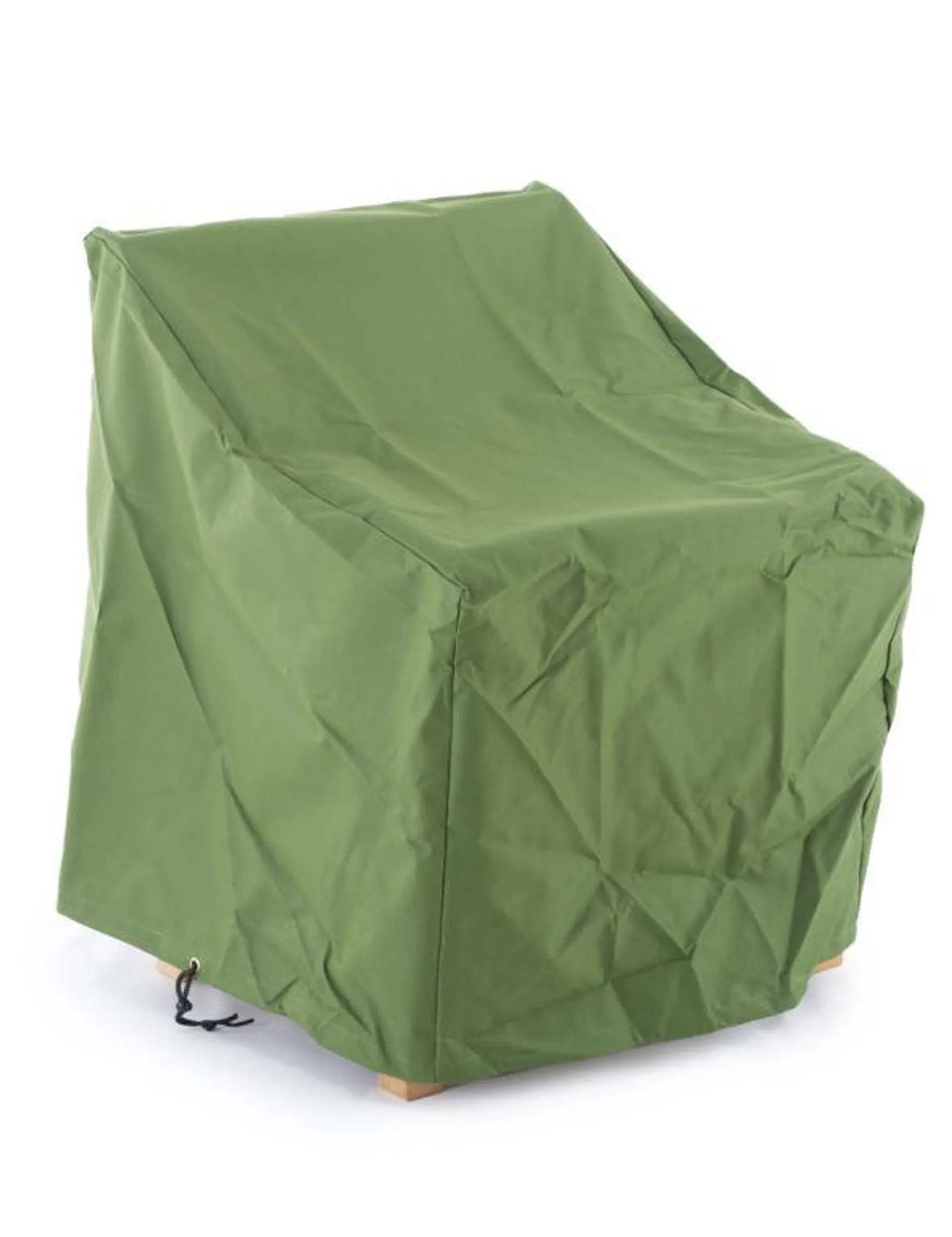 Copertura verde per poltrona L 79 P 85 H 42