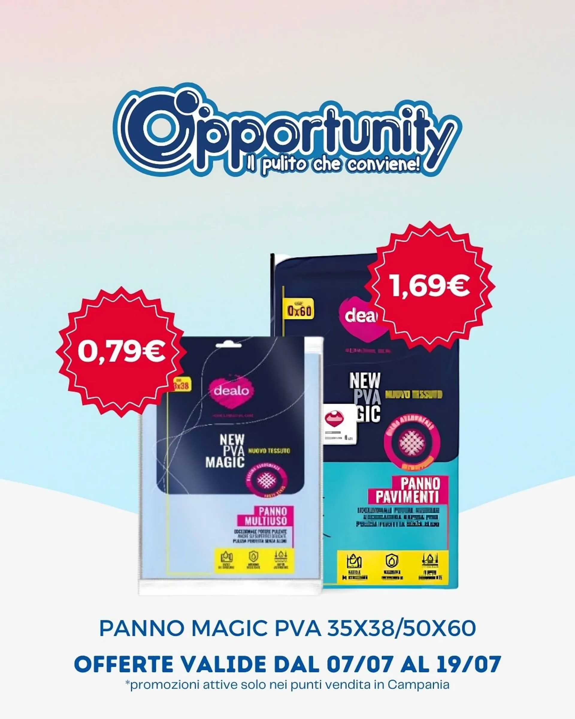 Volantino Opportunity Shop da 7 luglio a 19 luglio di 2025 - Pagina del volantino 1