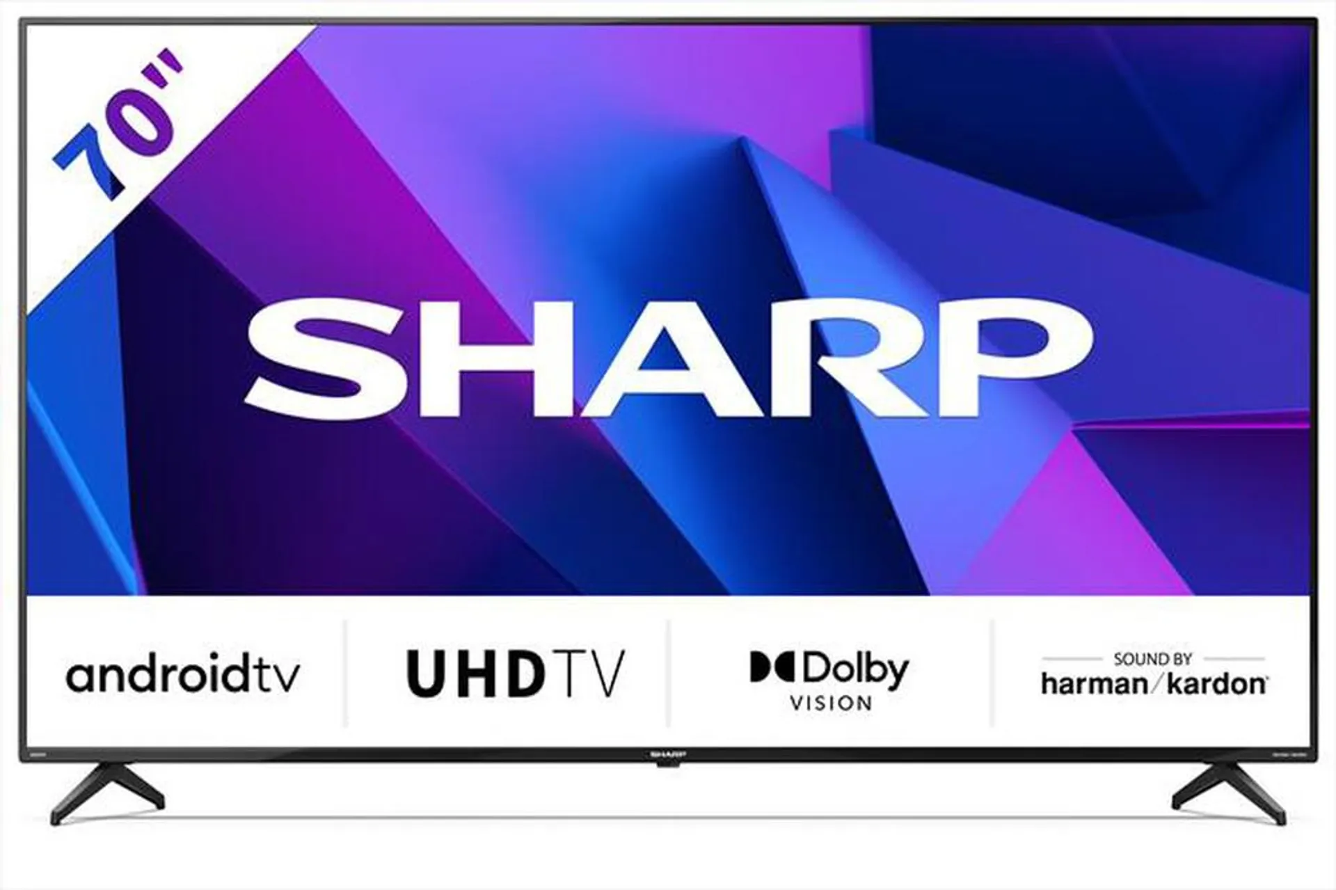 SHARP - Smart TV LED UHD 4K 70" 70FN2EA-nero