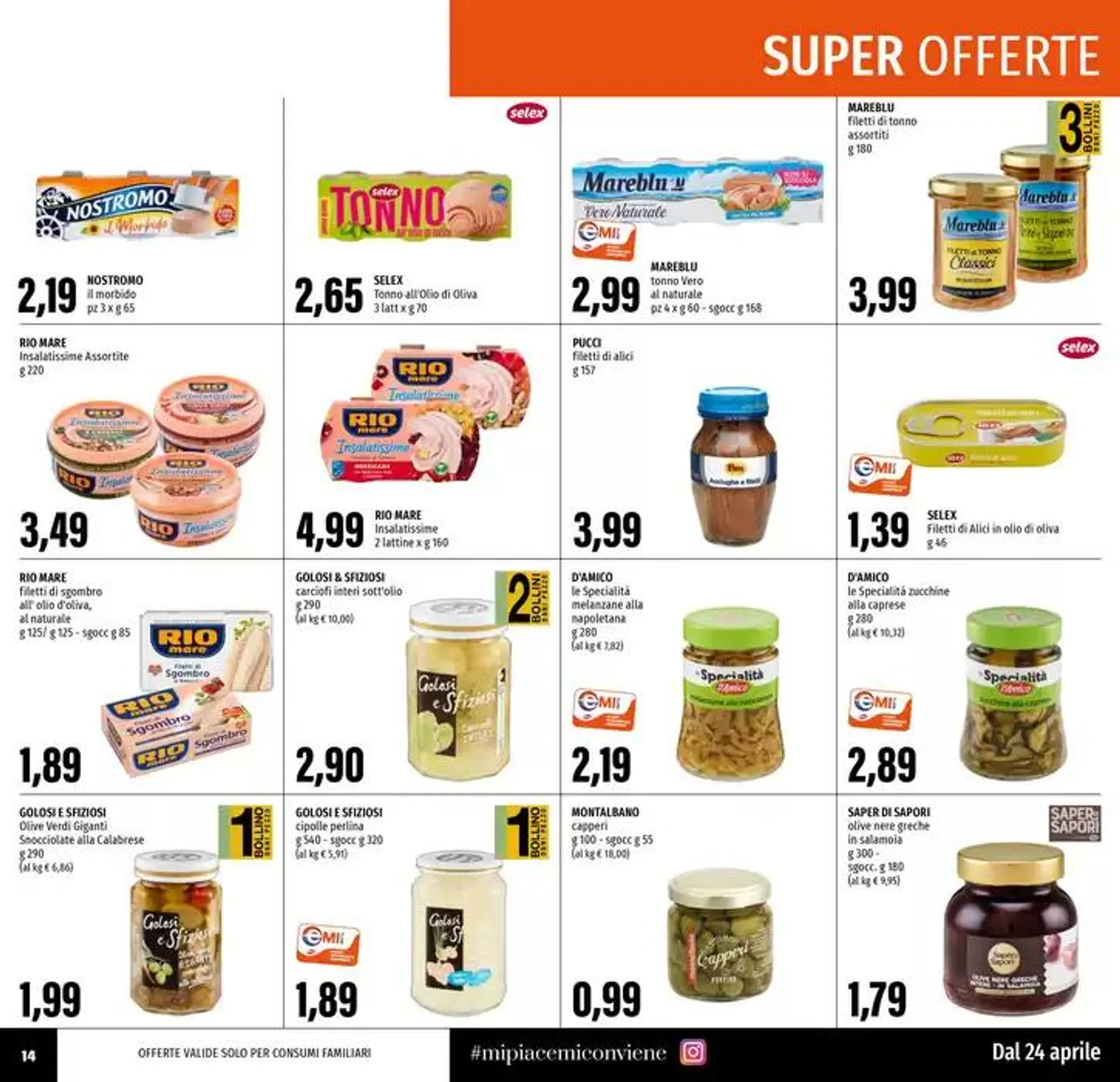 OFFERTISSIME da 24 aprile a 7 maggio di 2025 - Pagina del volantino 14