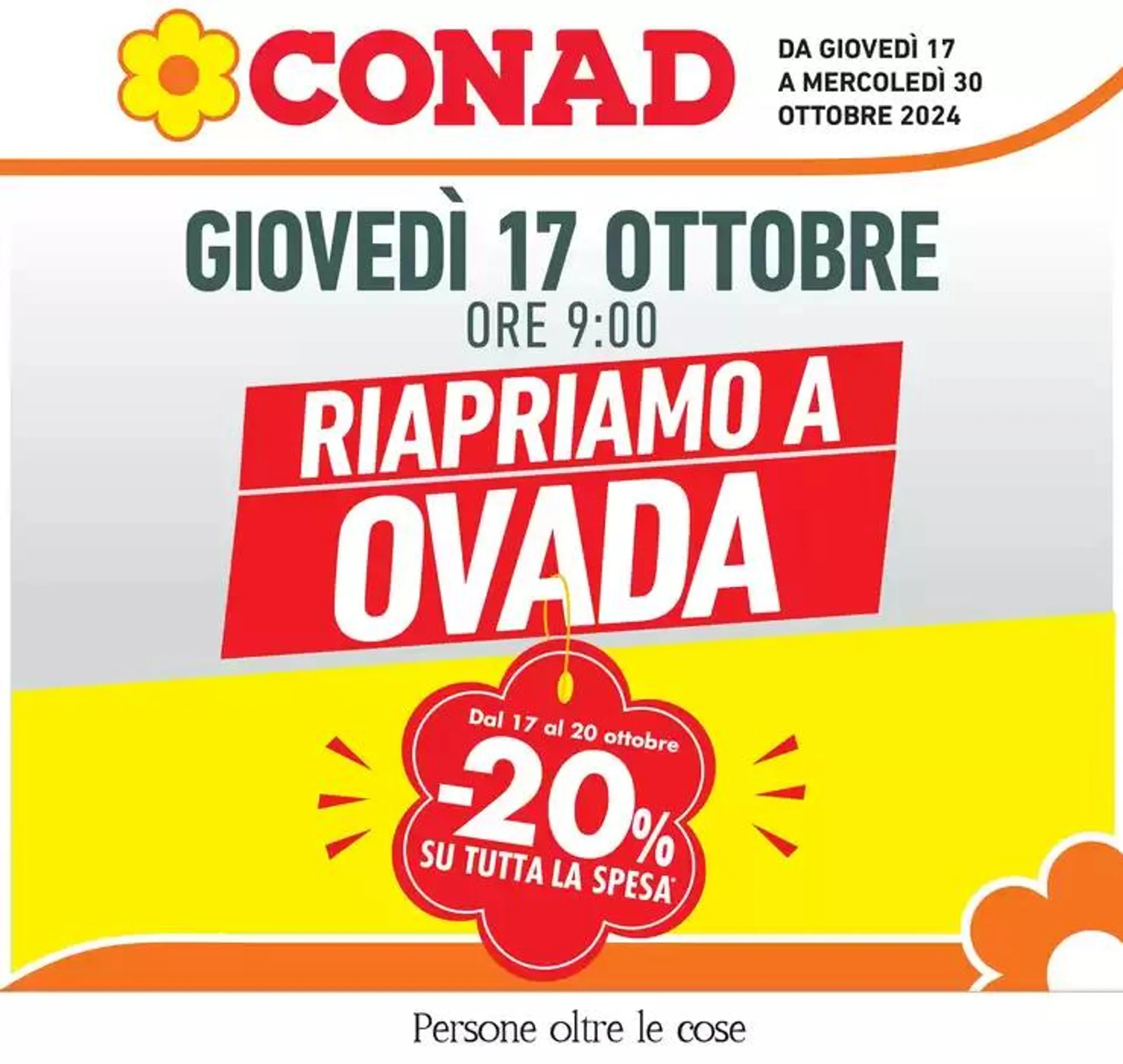 Riapriamo a Ovada da 17 ottobre a 30 ottobre di 2024 - Pagina del volantino 1