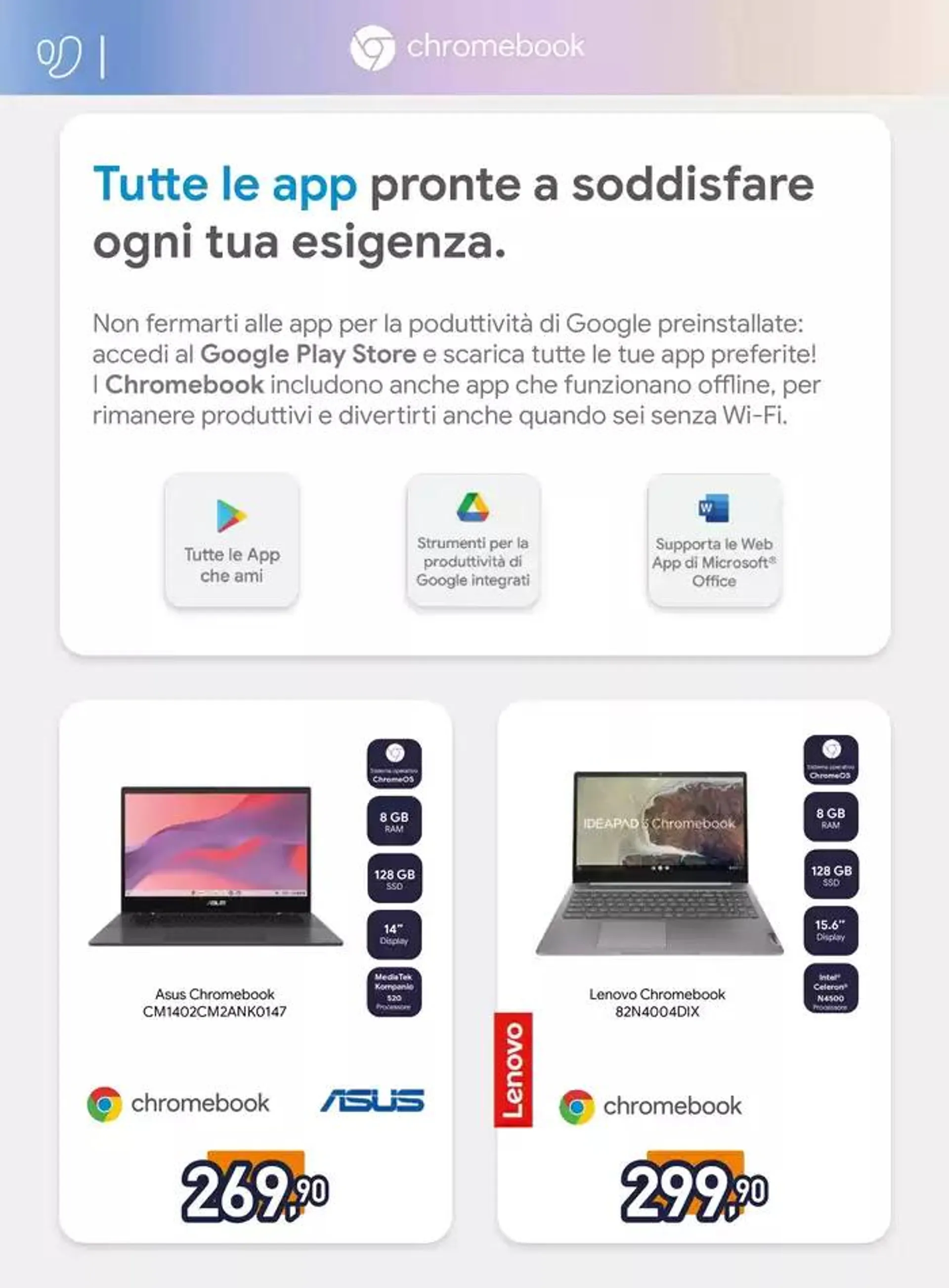 Speciale Chromebook da Unieuro! da 14 ottobre a 28 ottobre di 2024 - Pagina del volantino 6