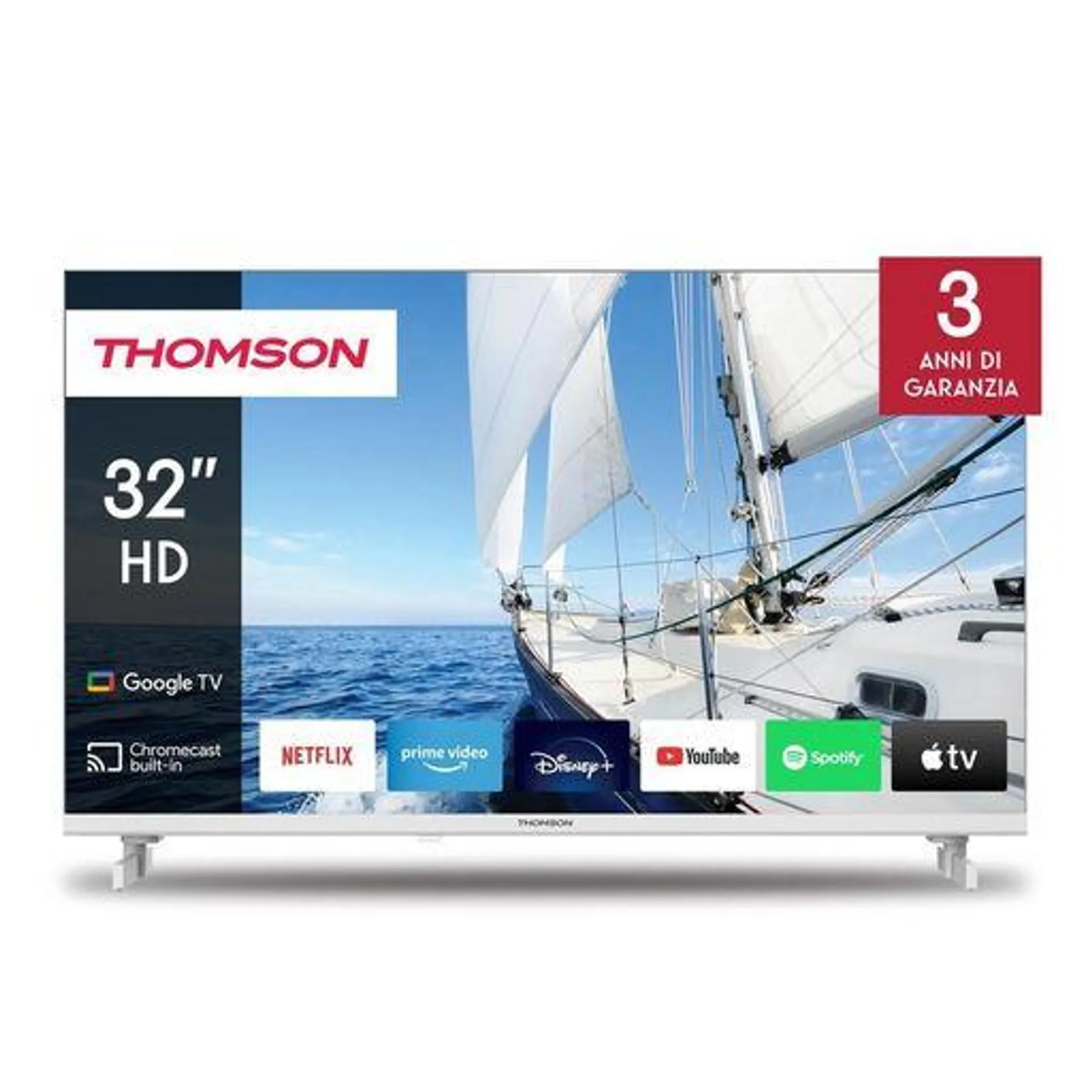 Thomson 32hg2s14w tvc hd 32 google tv white