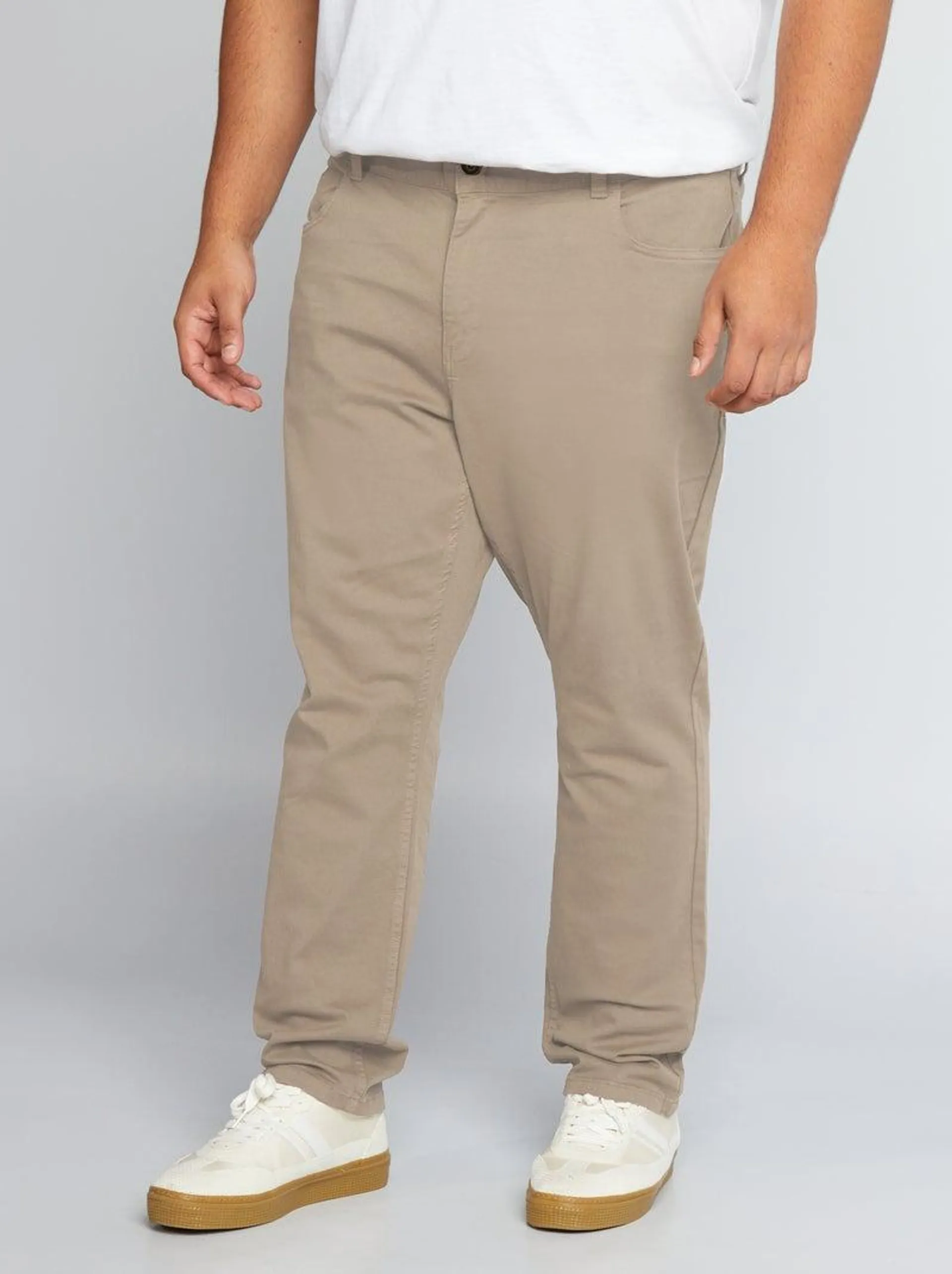 Pantaloni slim L32 - BEIGE