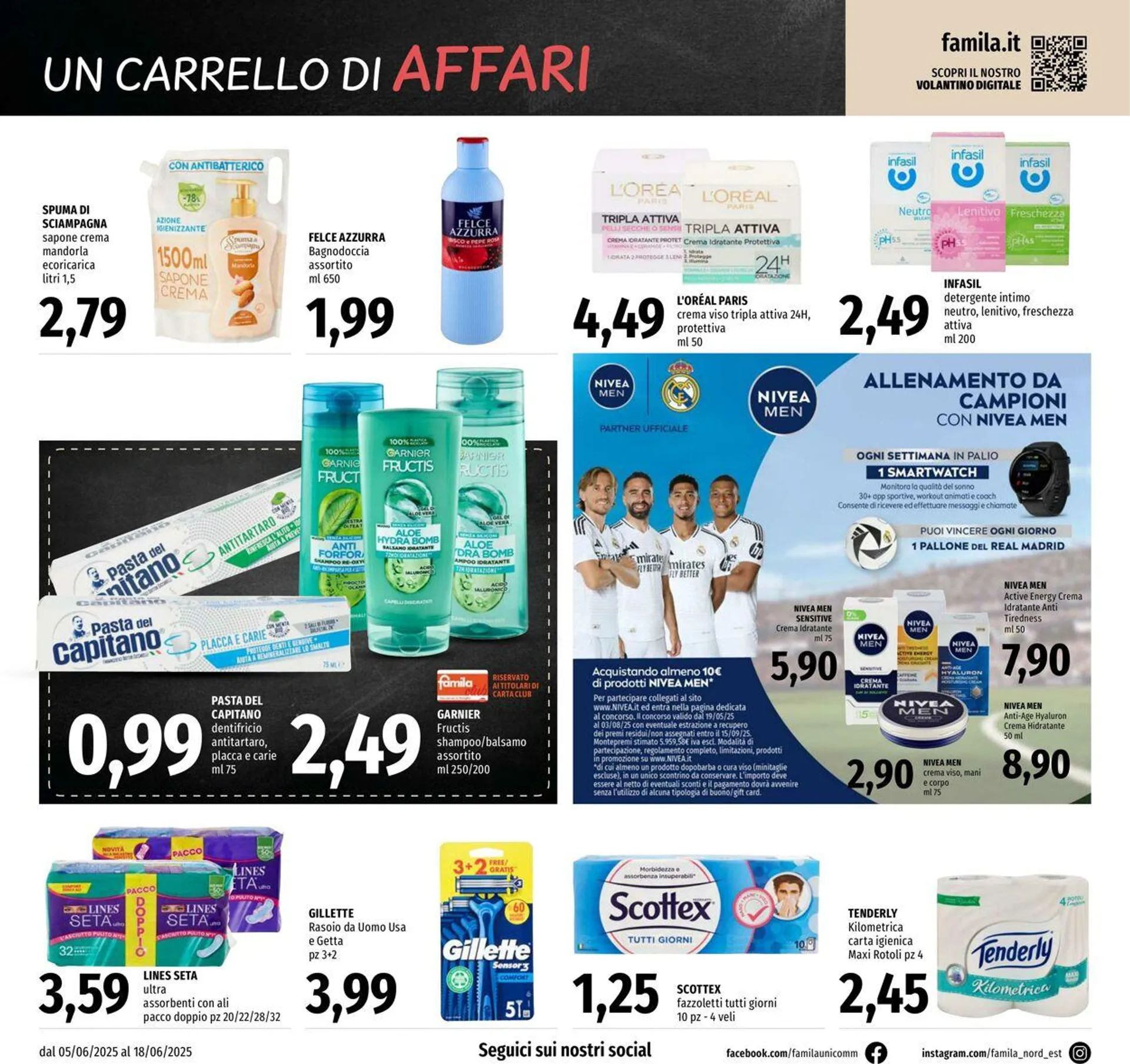 Famila Volantino attuale da 5 giugno a 18 giugno di 2025 - Pagina del volantino 22