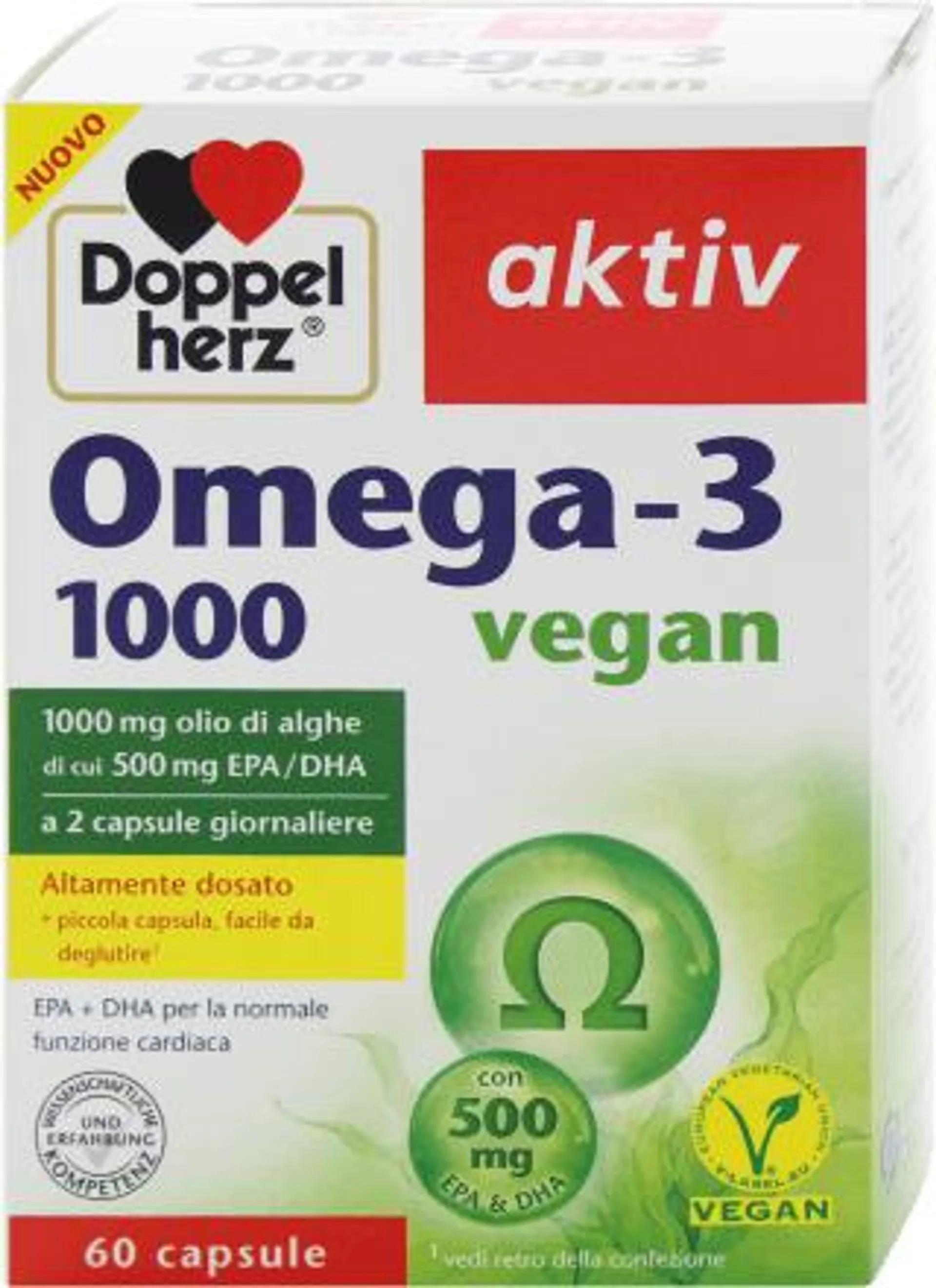 Omega-3 1000 vegan, 60 pz