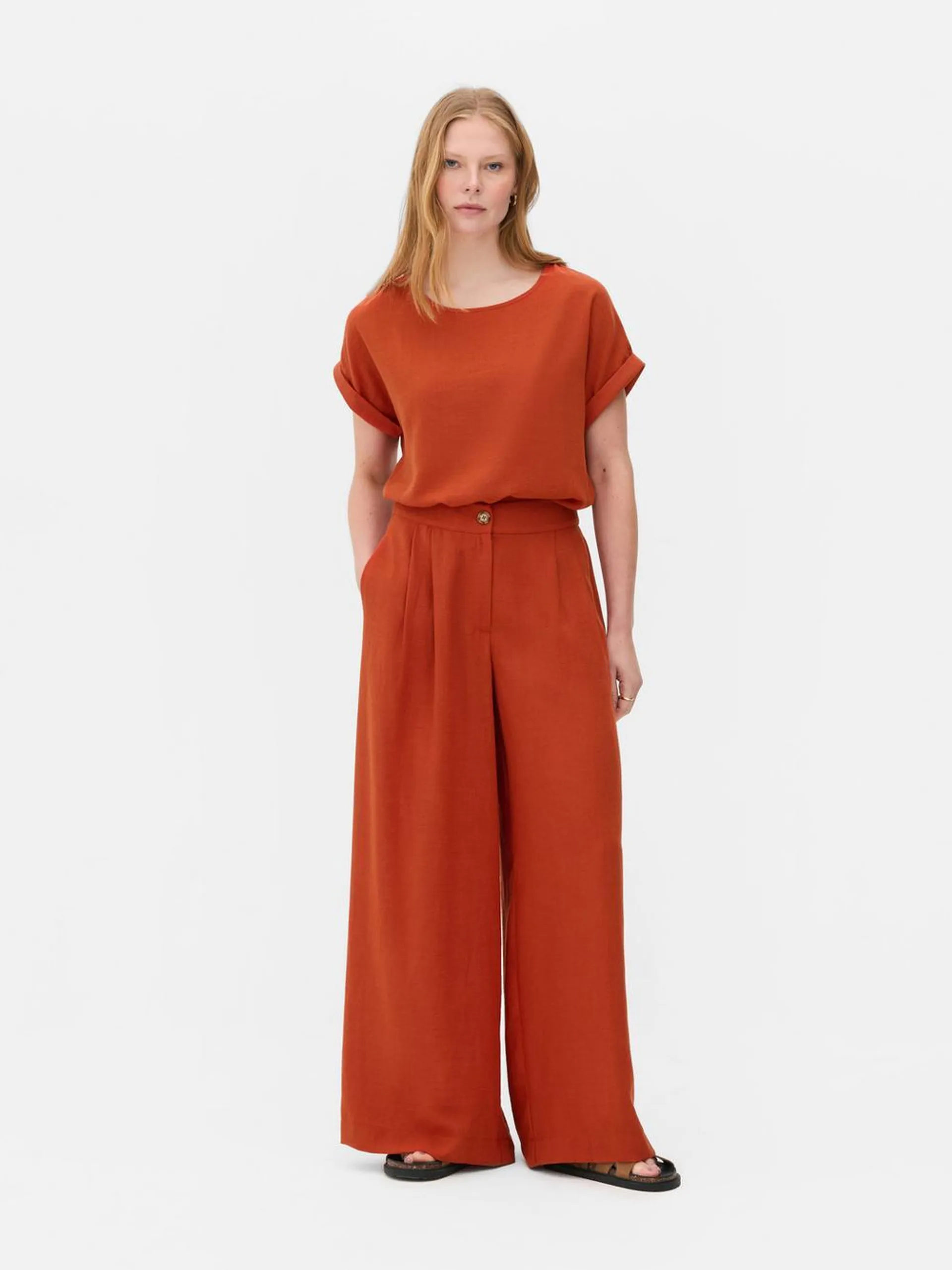 Pantaloni larghi The Edit