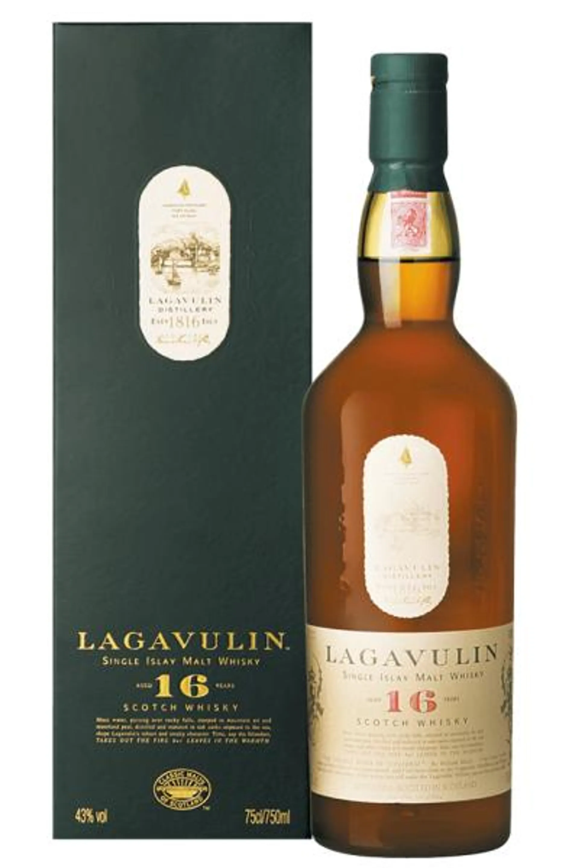 Lagavulin 16 Anni Islay Single Malt Scotch Whisky 70cl (Astucciato)