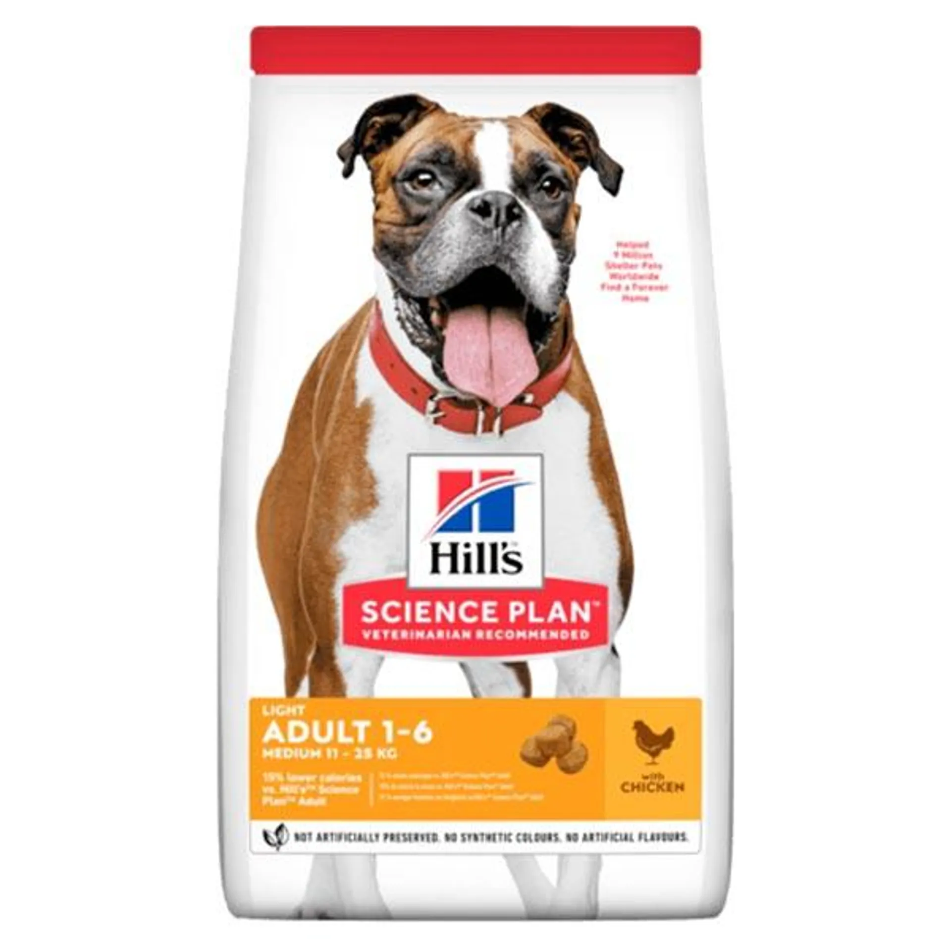 Hill's Pet Nutrition - Science Plan Light Adult Medium con Pollo