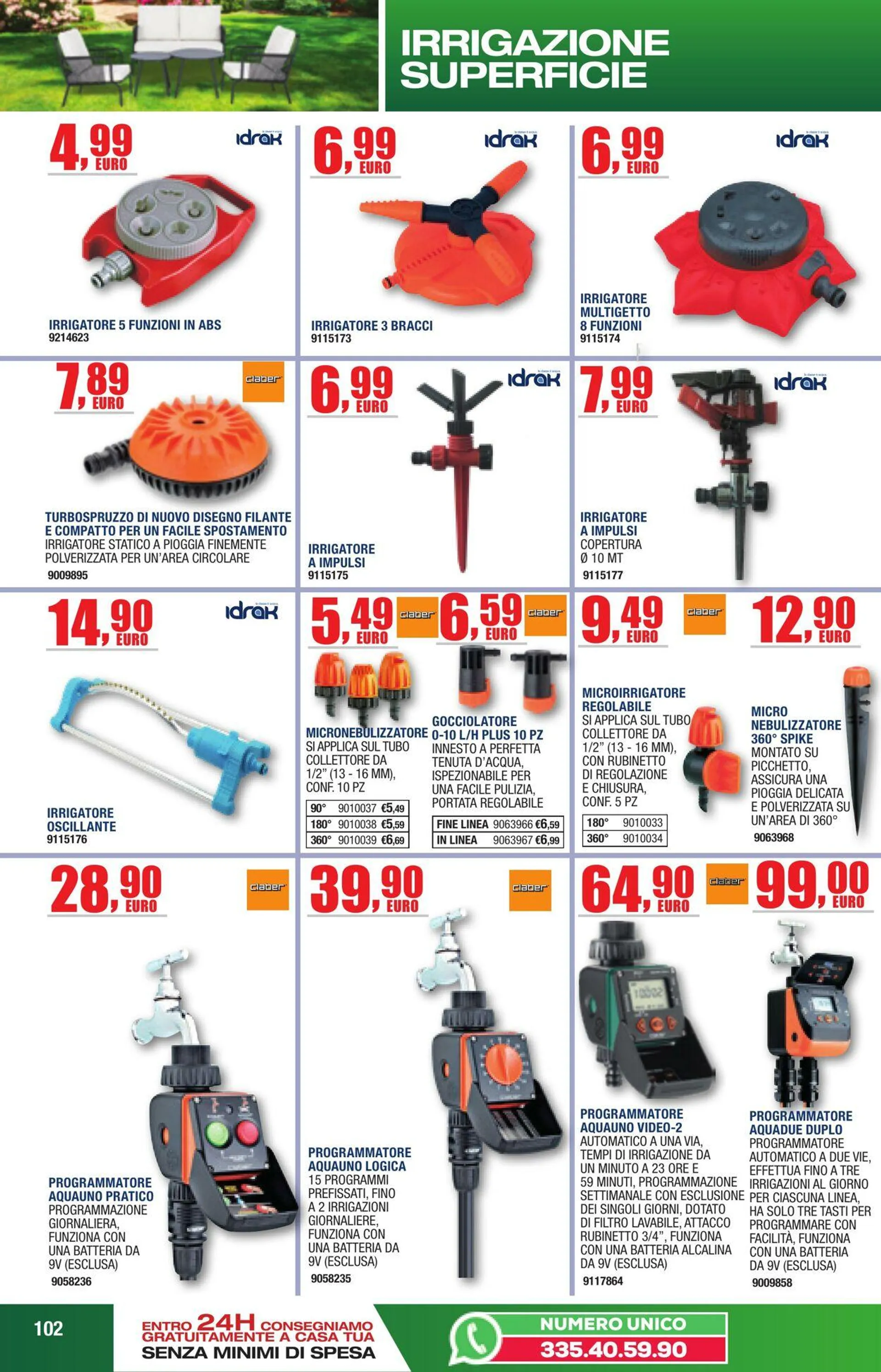 Bricofer - Perugia Volantino attuale da 25 giugno a 9 luglio di 2025 - Pagina del volantino 102