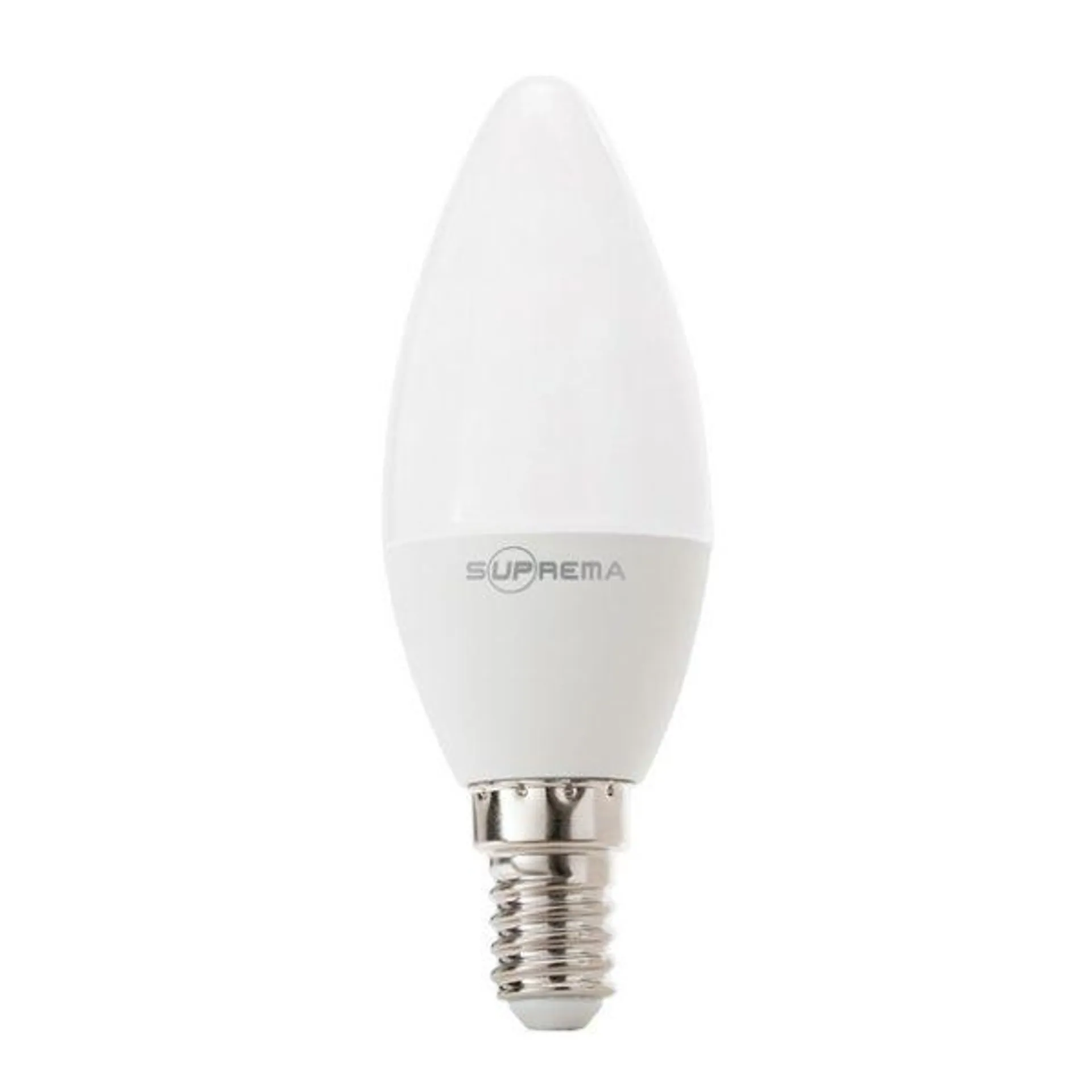 5,5W/40W LAMPADA LED OLIVA E14 EQU. 40W LUCE CALDA