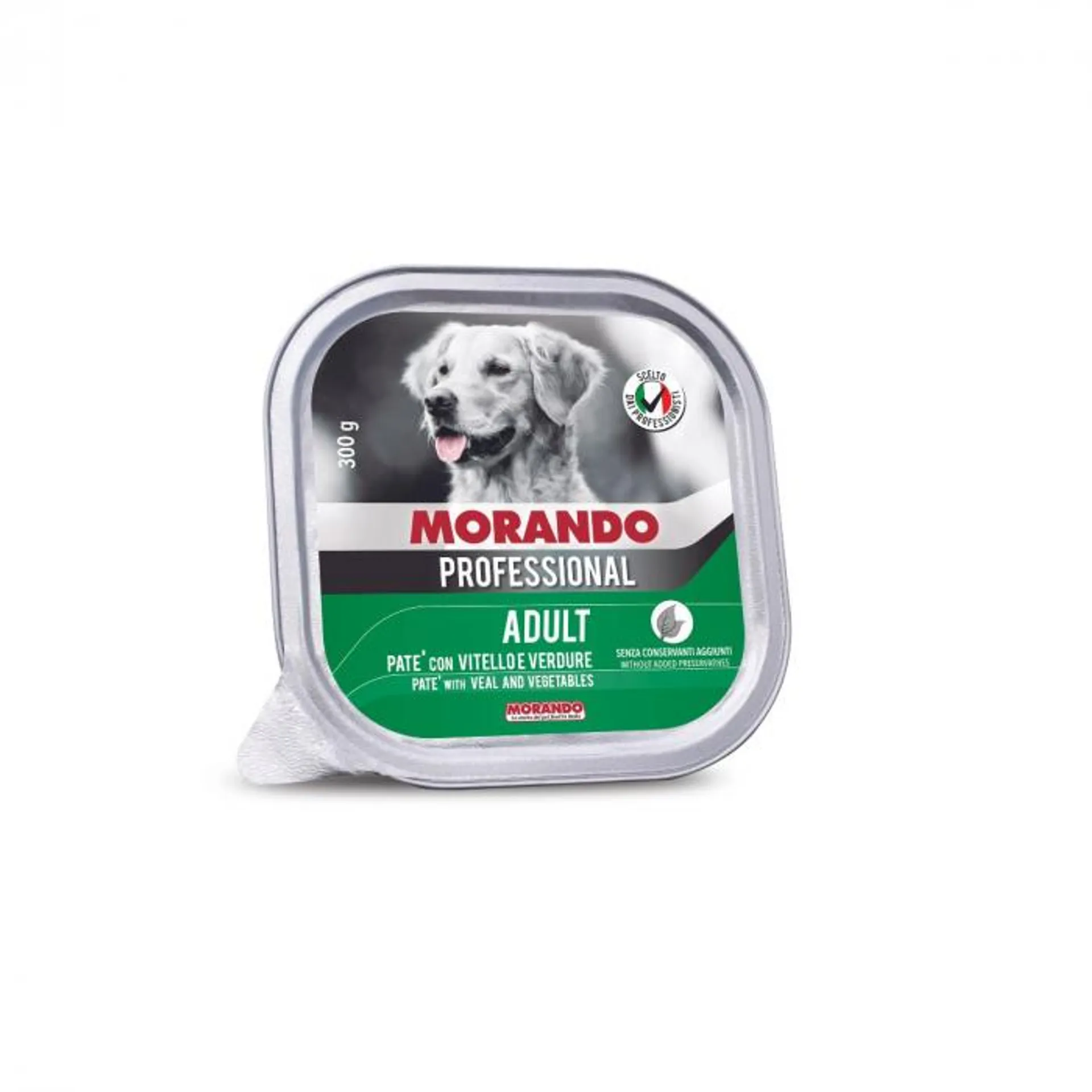 Morando Adult paté per cani adulti Vaschetta 300g