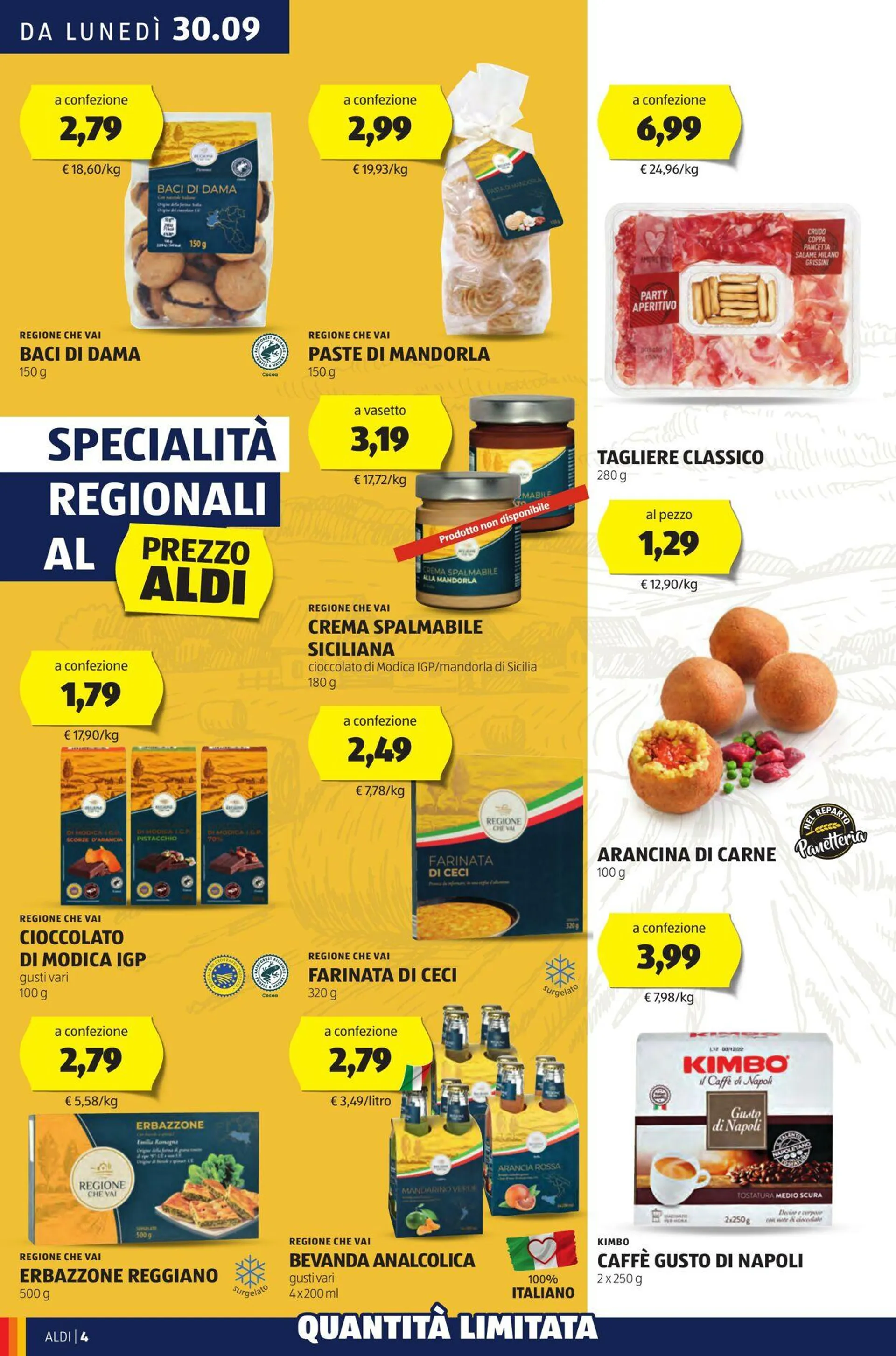 Aldi Volantino attuale da 30 settembre a 6 ottobre di 2024 - Pagina del volantino 4