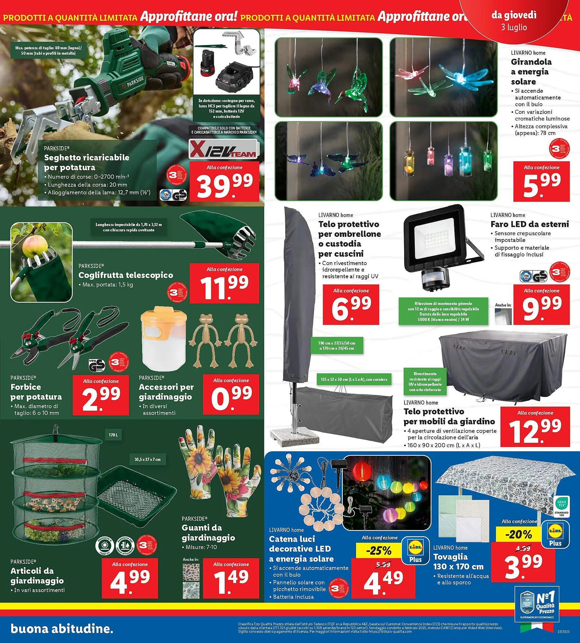Volantino Lidl da 29 giugno a 6 luglio di 2025 - Pagina del volantino 31