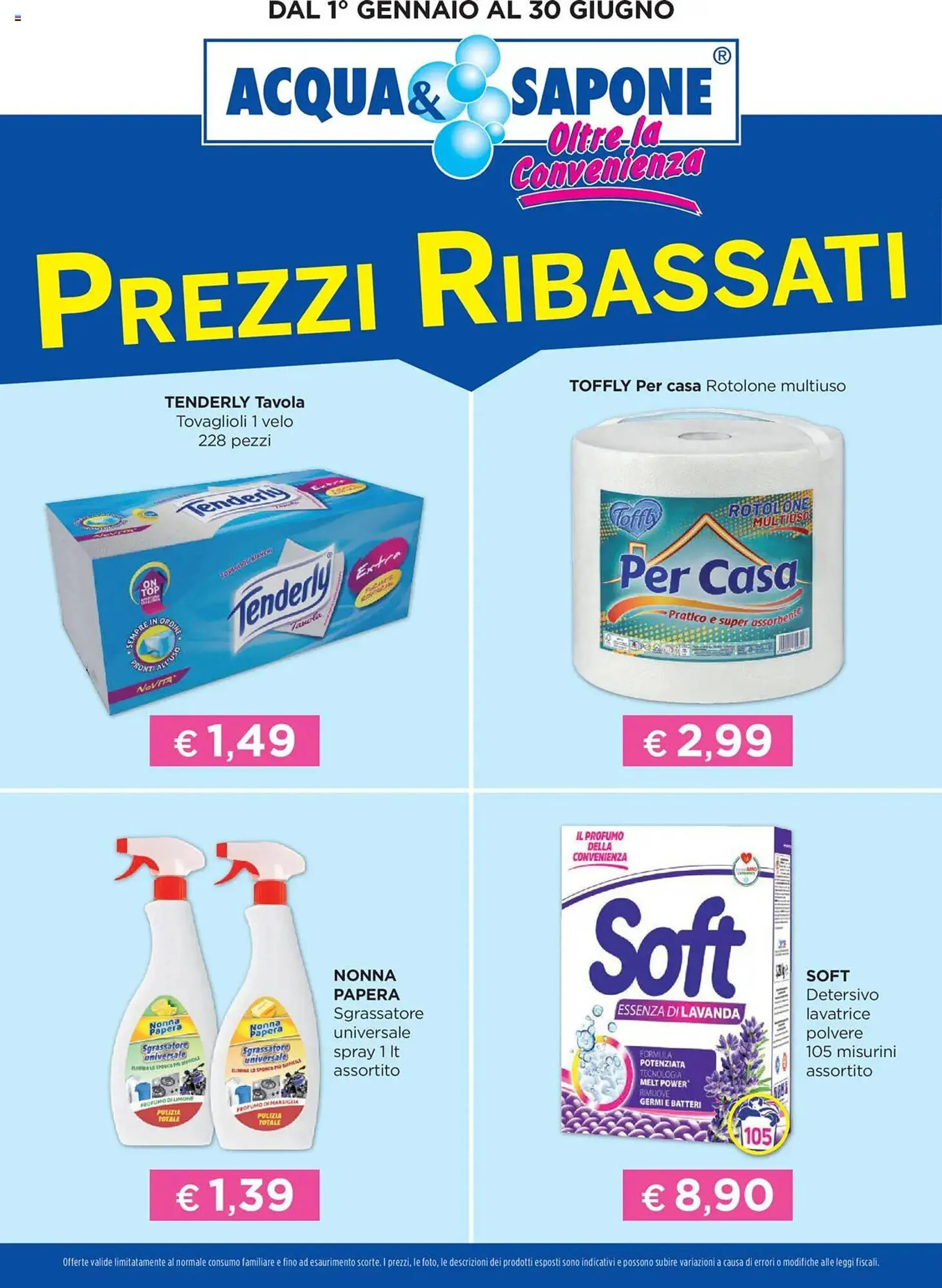 Volantino Acqua & Sapone da 1 gennaio a 30 giugno di 2025 - Pagina del volantino 2