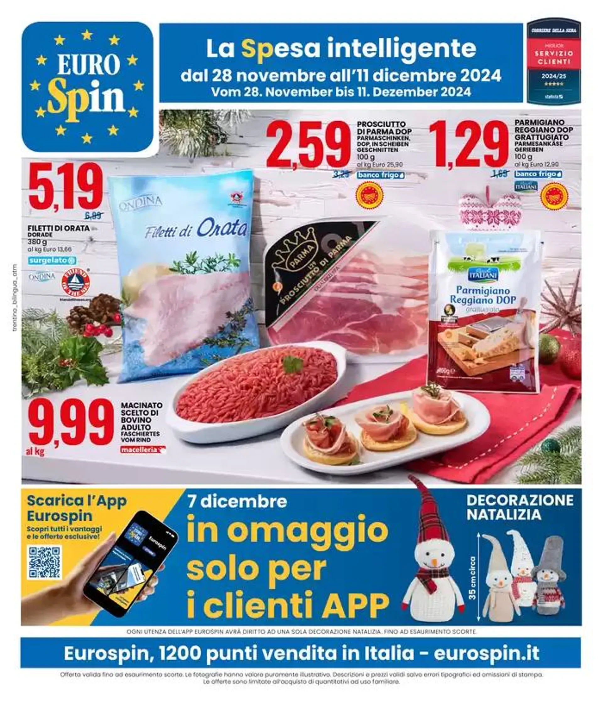 Sapori in festa  da 28 novembre a 11 dicembre di 2024 - Pagina del volantino 1