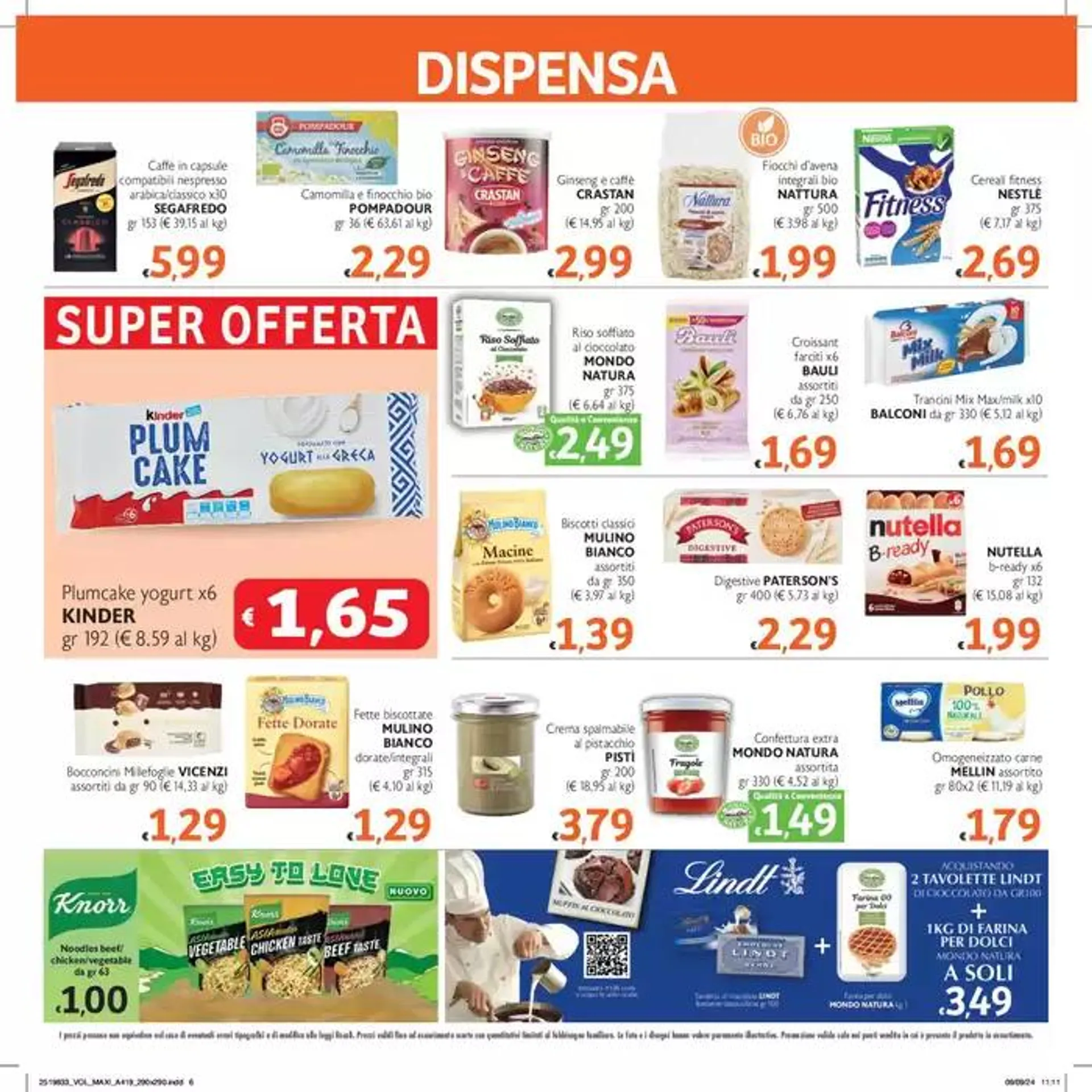 Super offerte da 26 settembre a 9 ottobre di 2024 - Pagina del volantino 6