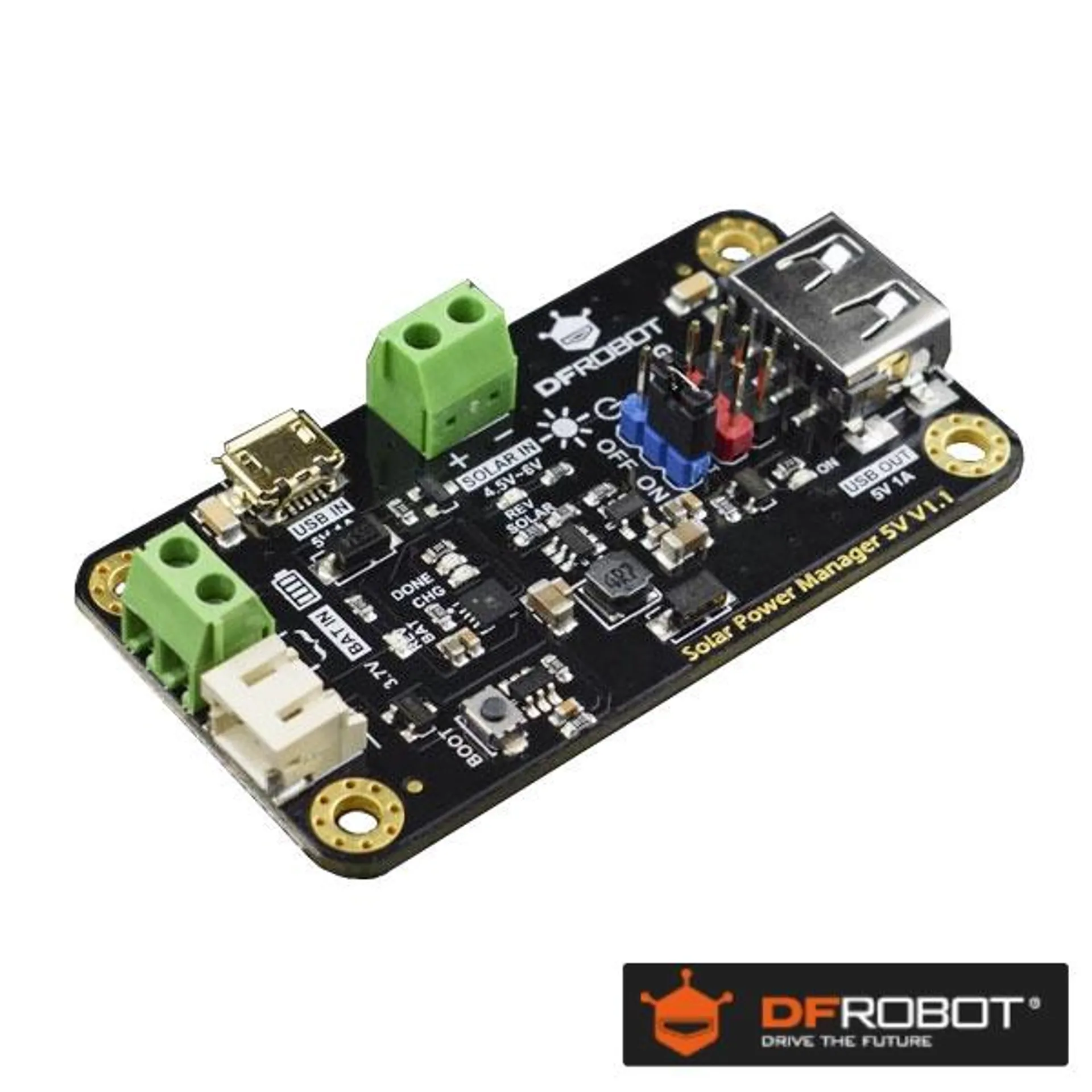 Solar power manager 5 volt