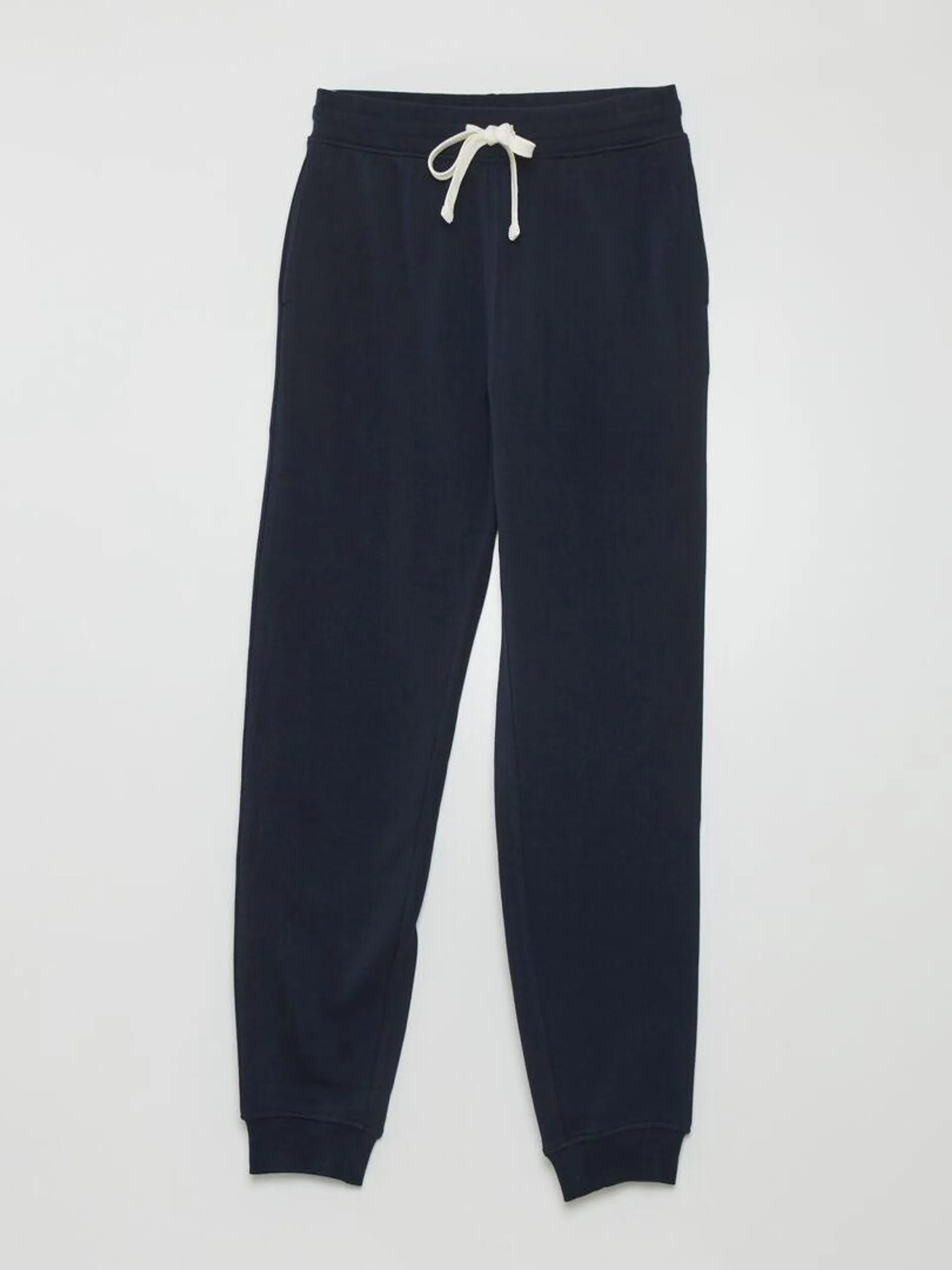 Joggers in french terry - BLU