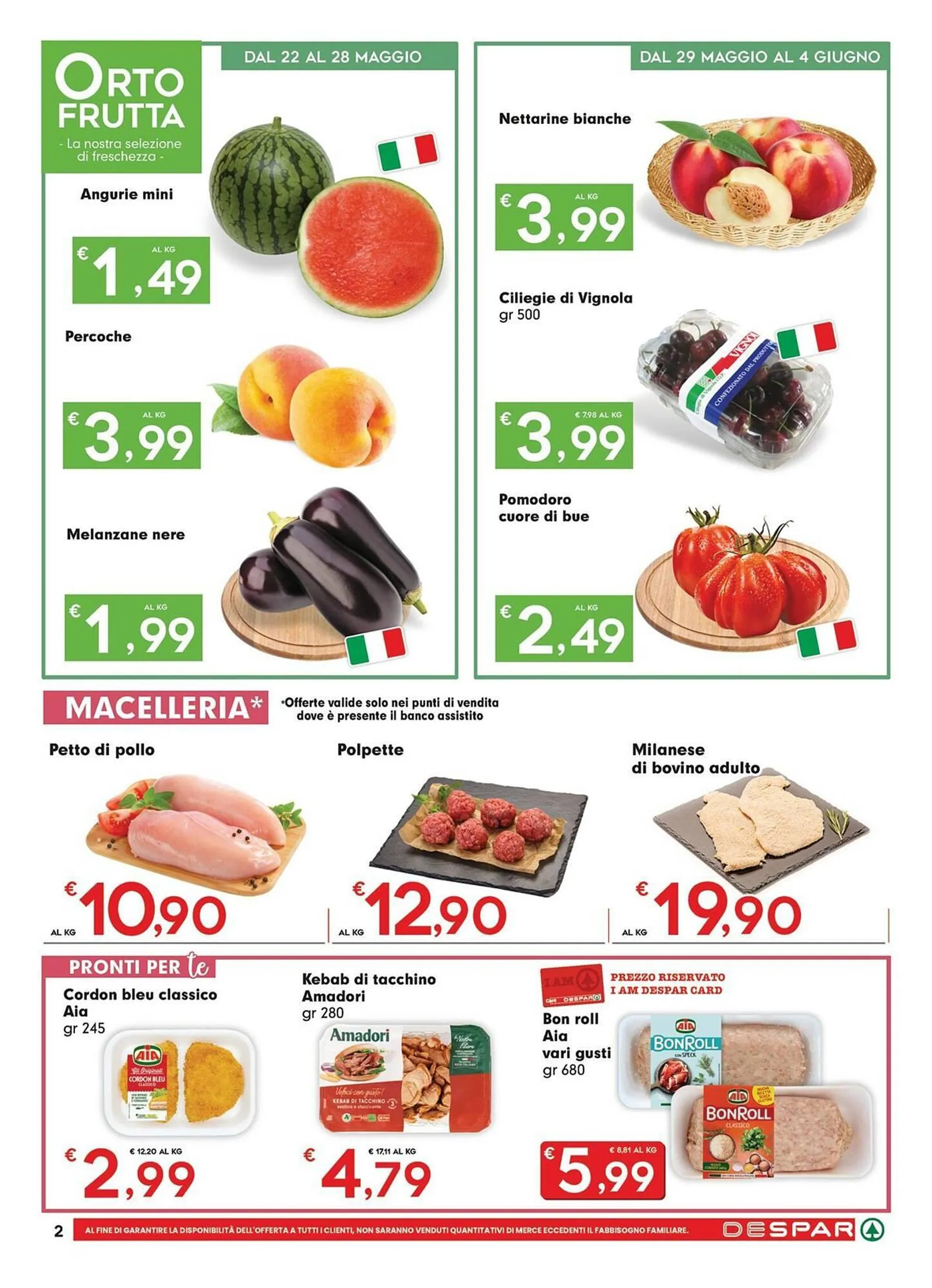 Volantino DeSpar Express da 22 maggio a 4 giugno di 2025 - Pagina del volantino 2